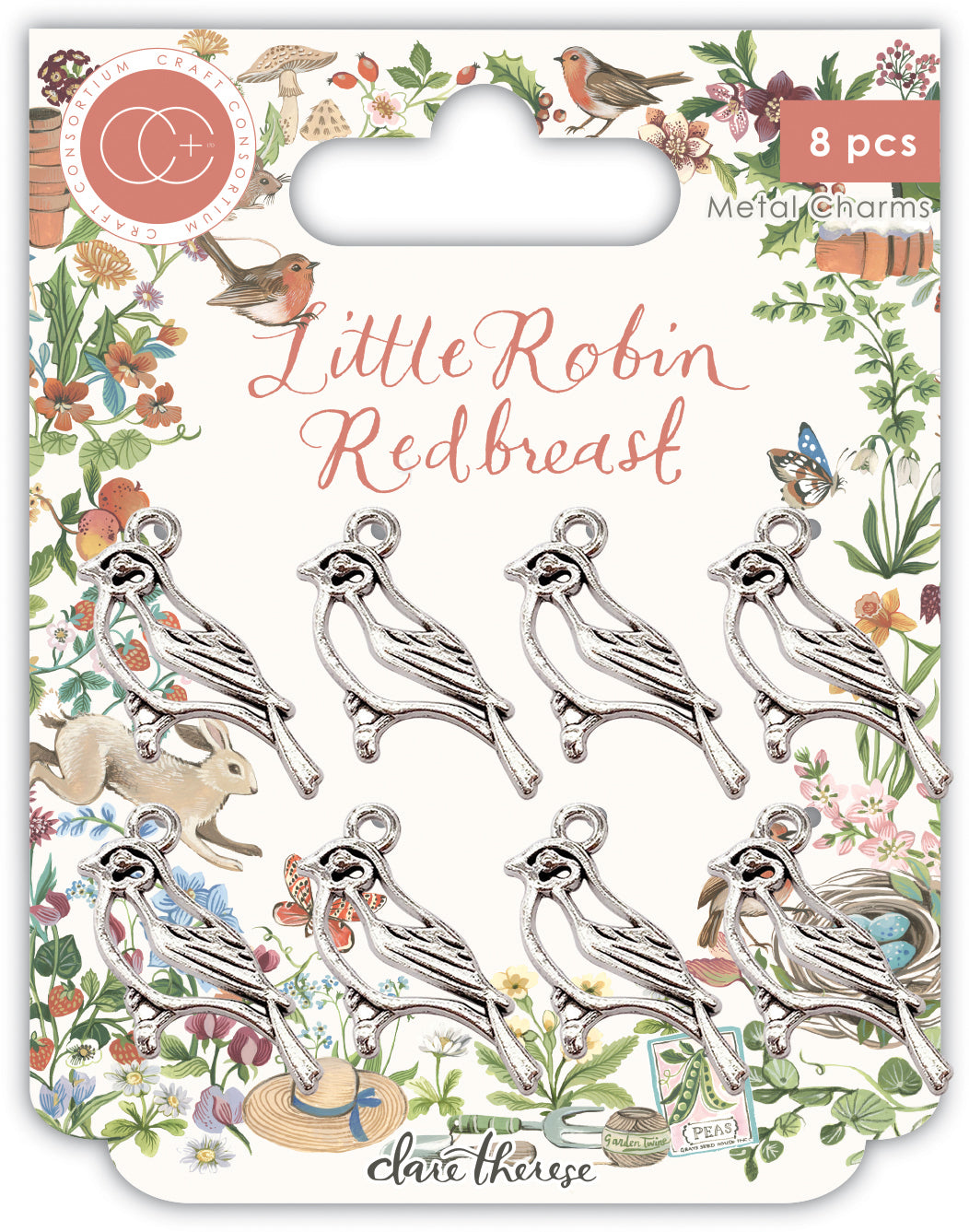 Craft Consortium Little Robin Redbreast - 6x6 Paper Pad