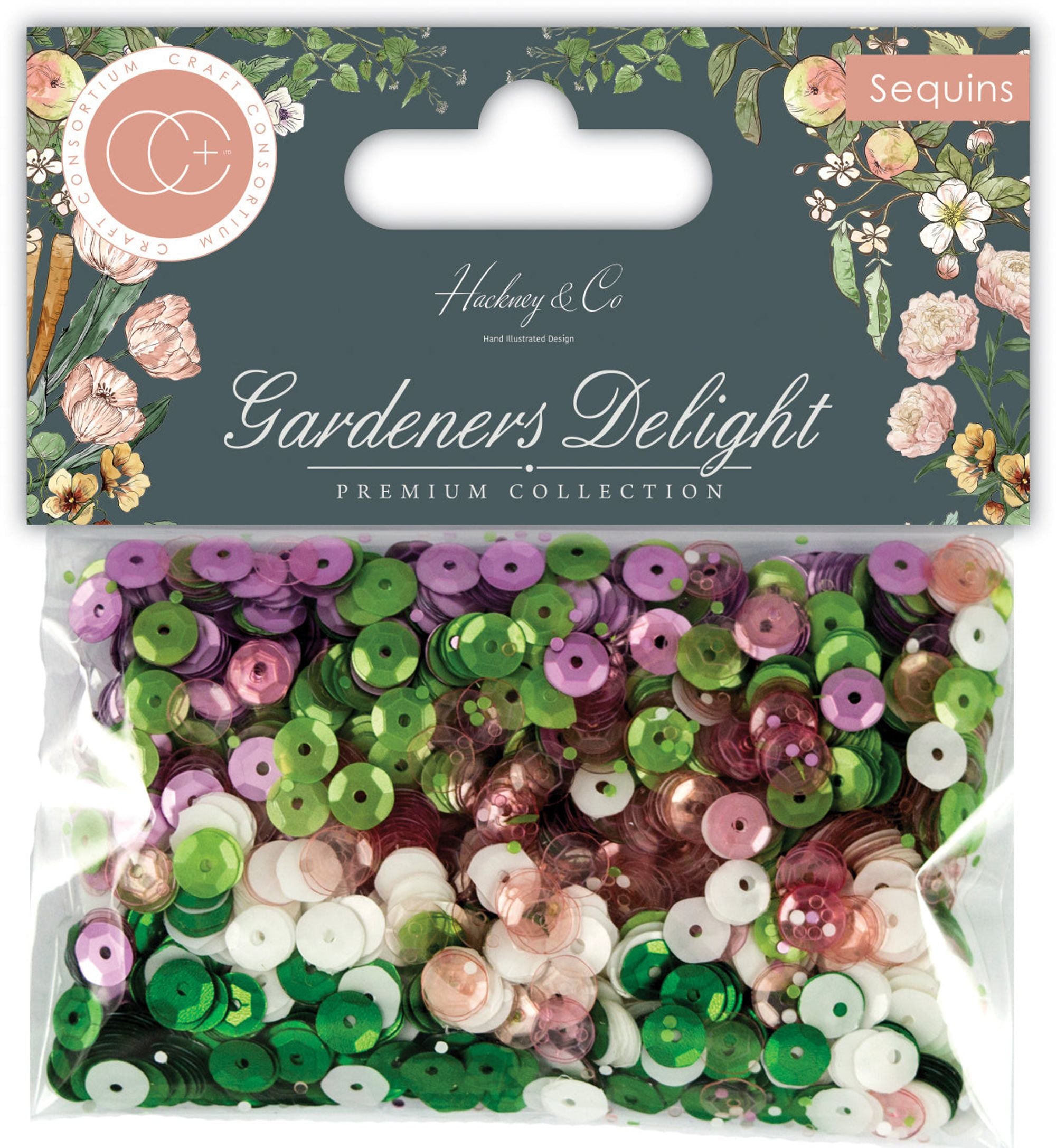 Craft Consortium Gardeners Delight - Sequins
