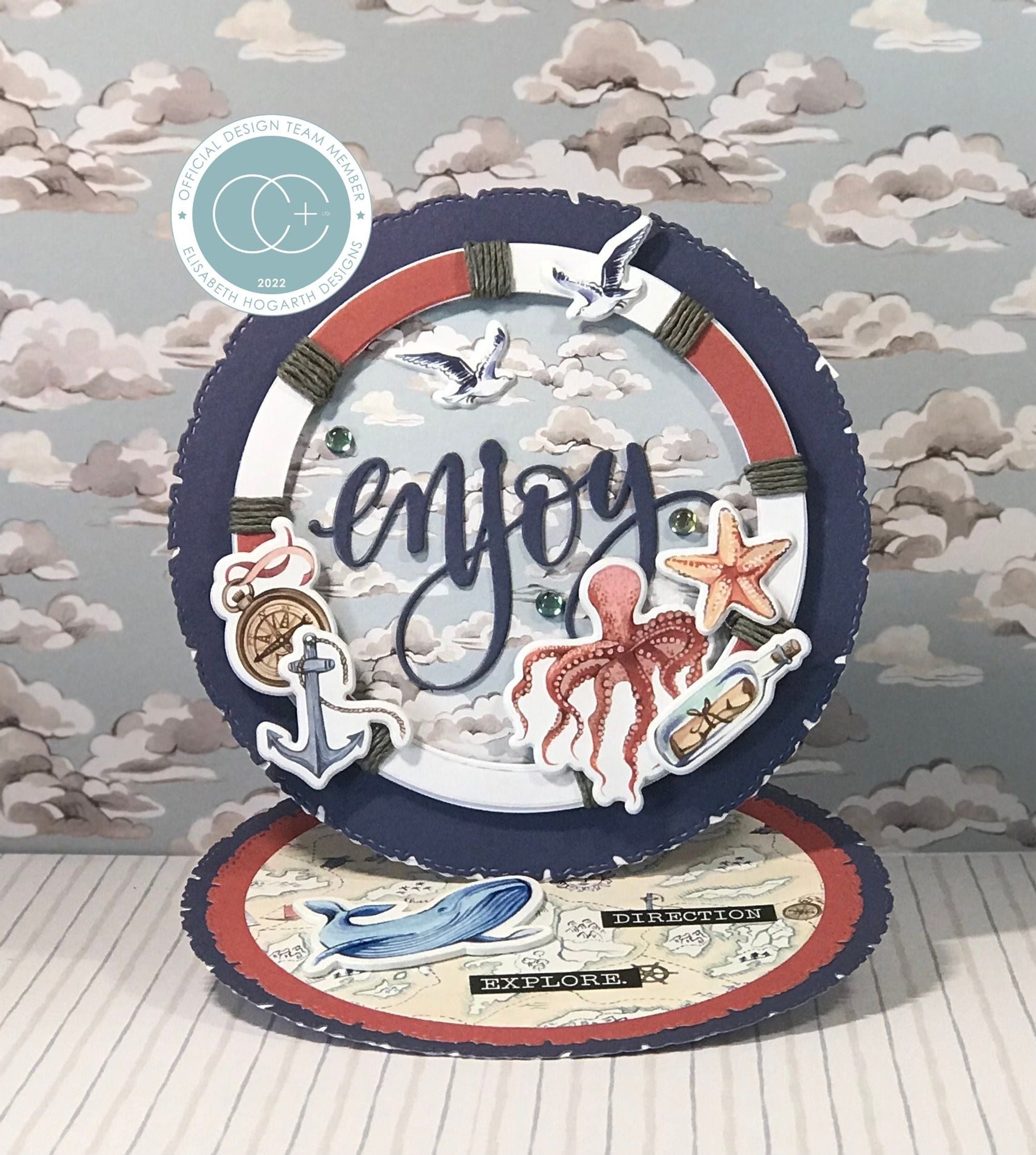 Craft Consortium Ocean Tale - Puffy Stickers