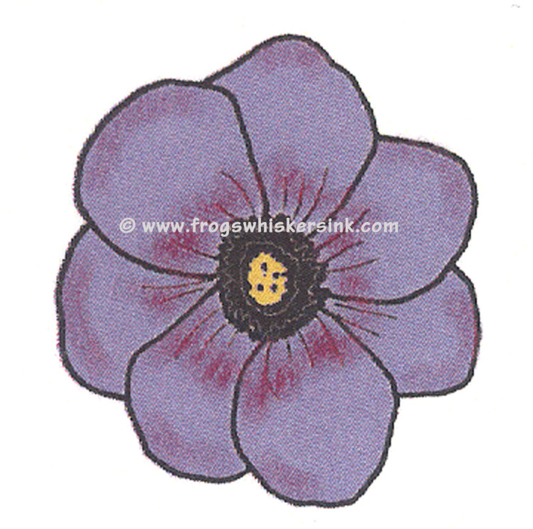 Frog's Whiskers Ink Stamps - Anemone Single