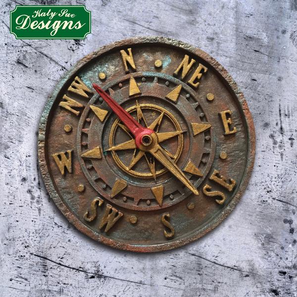 Antique Compass Silicone Mould