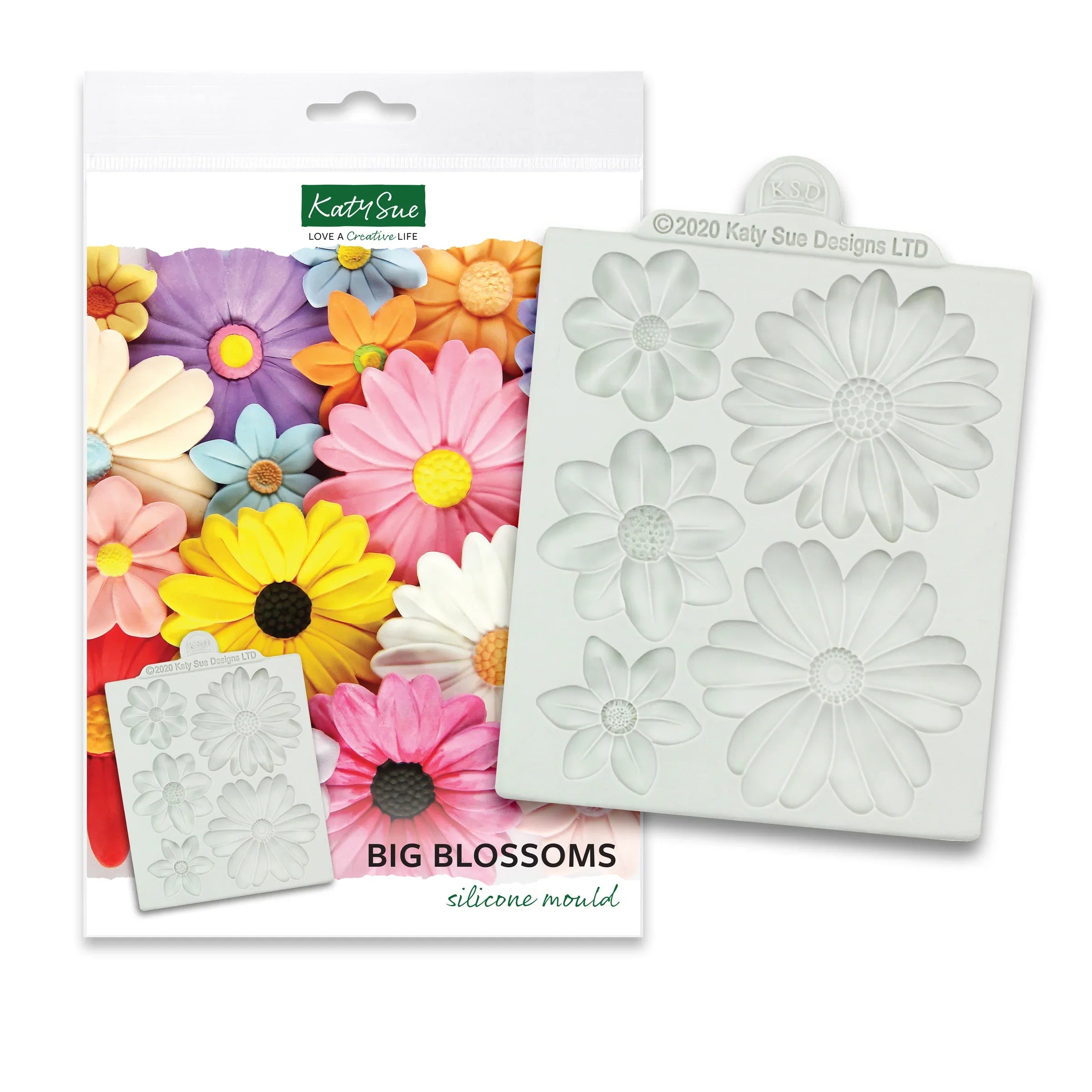 Big Blossoms Silicone Mould