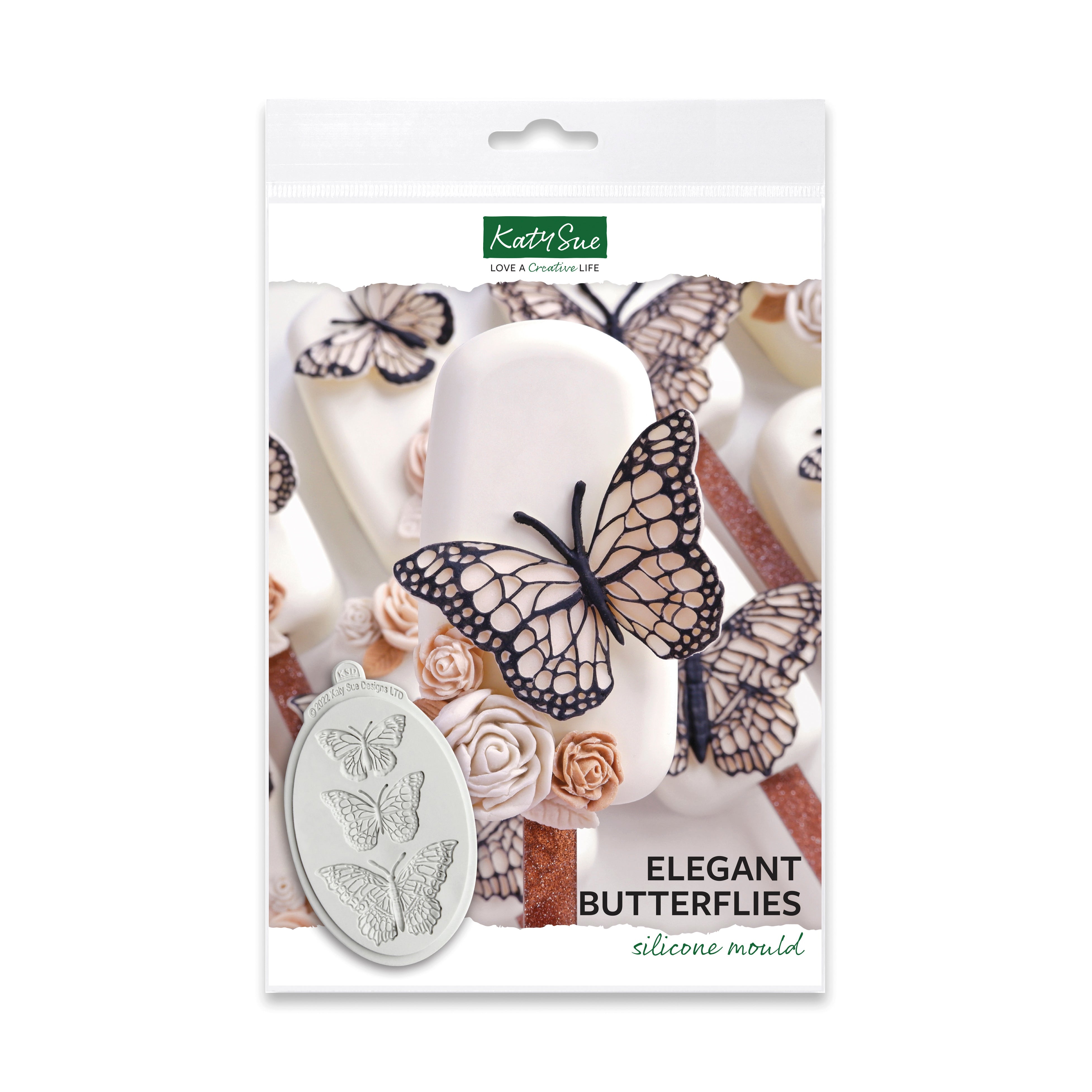 Elegant Butterflies Silicone Mould