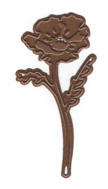 Sue Wilson Dies - Finishing Touches Collection - Tranquil Poppy