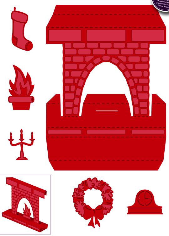 Festive Collection 3D Fireplace