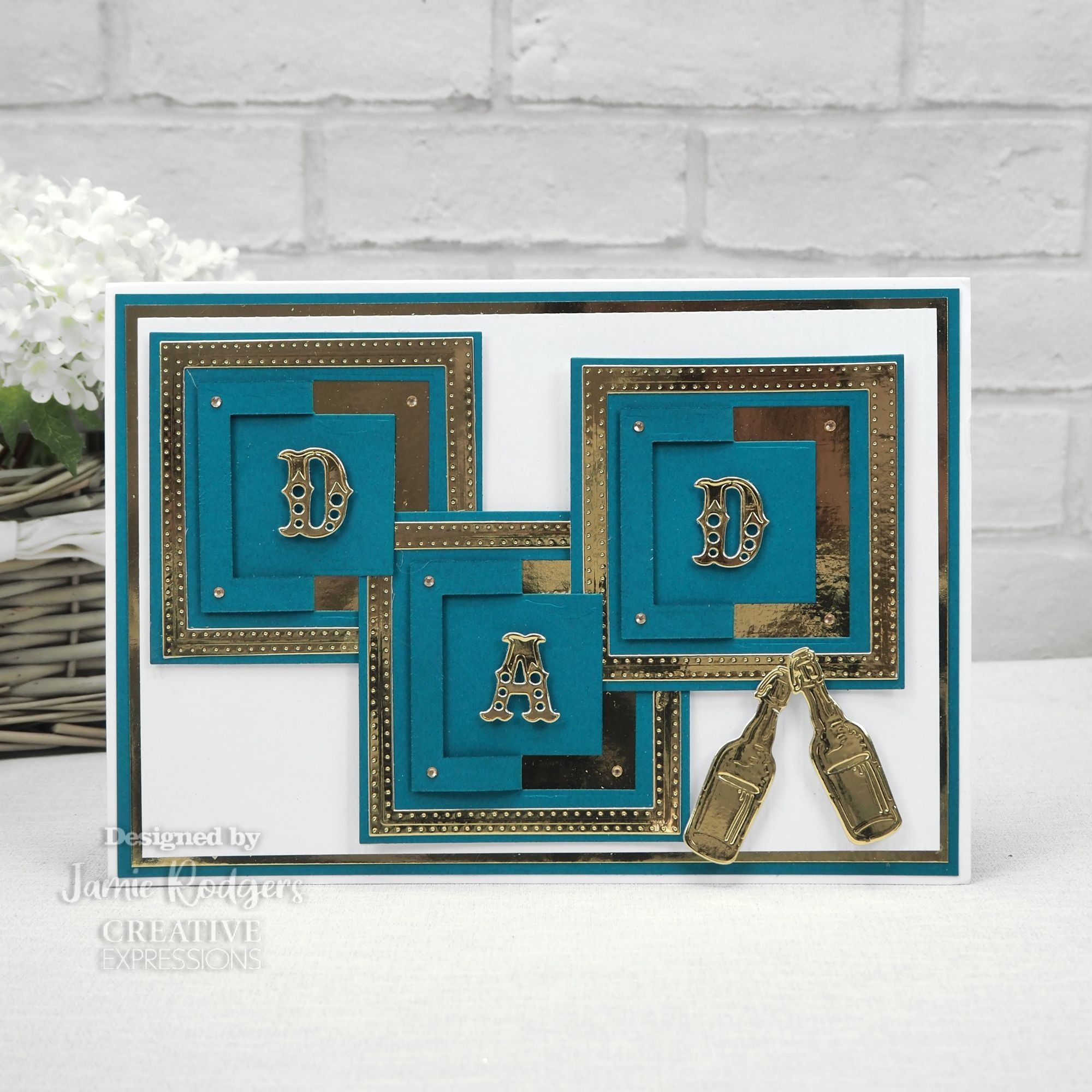 Creative Expressions Jamie Rodgers In and Out Collection Squares Craft Die