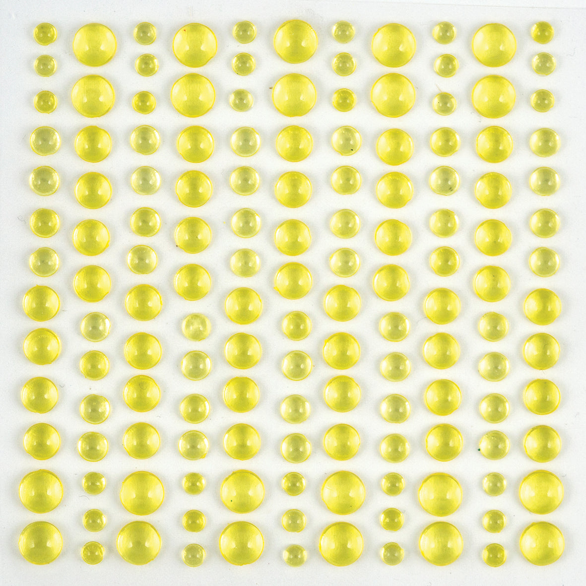 Craft Consortium Adhesive Dew Drops - Yellow