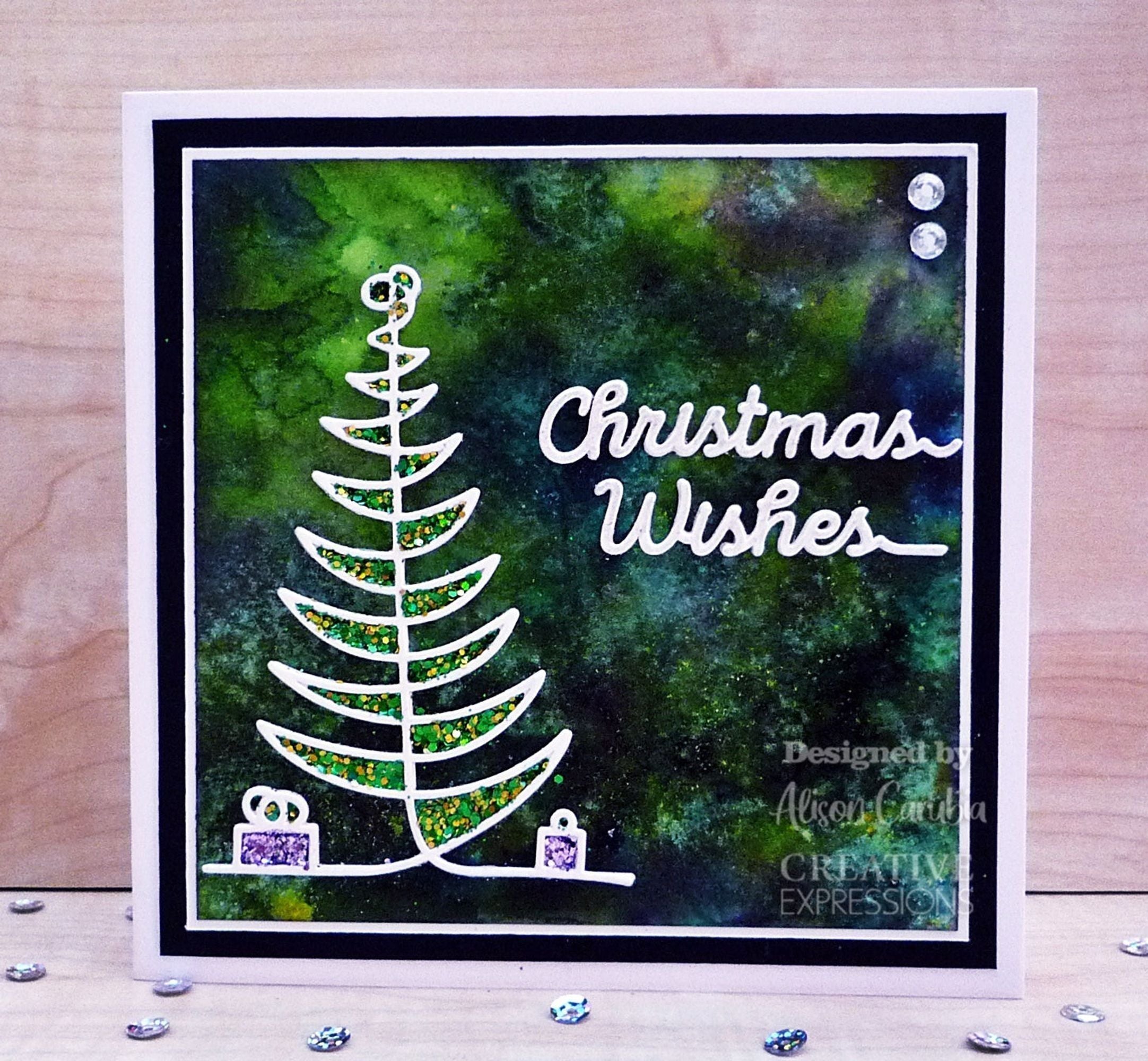 Creative Expressions One-liner Collection Under The Tree Craft Die