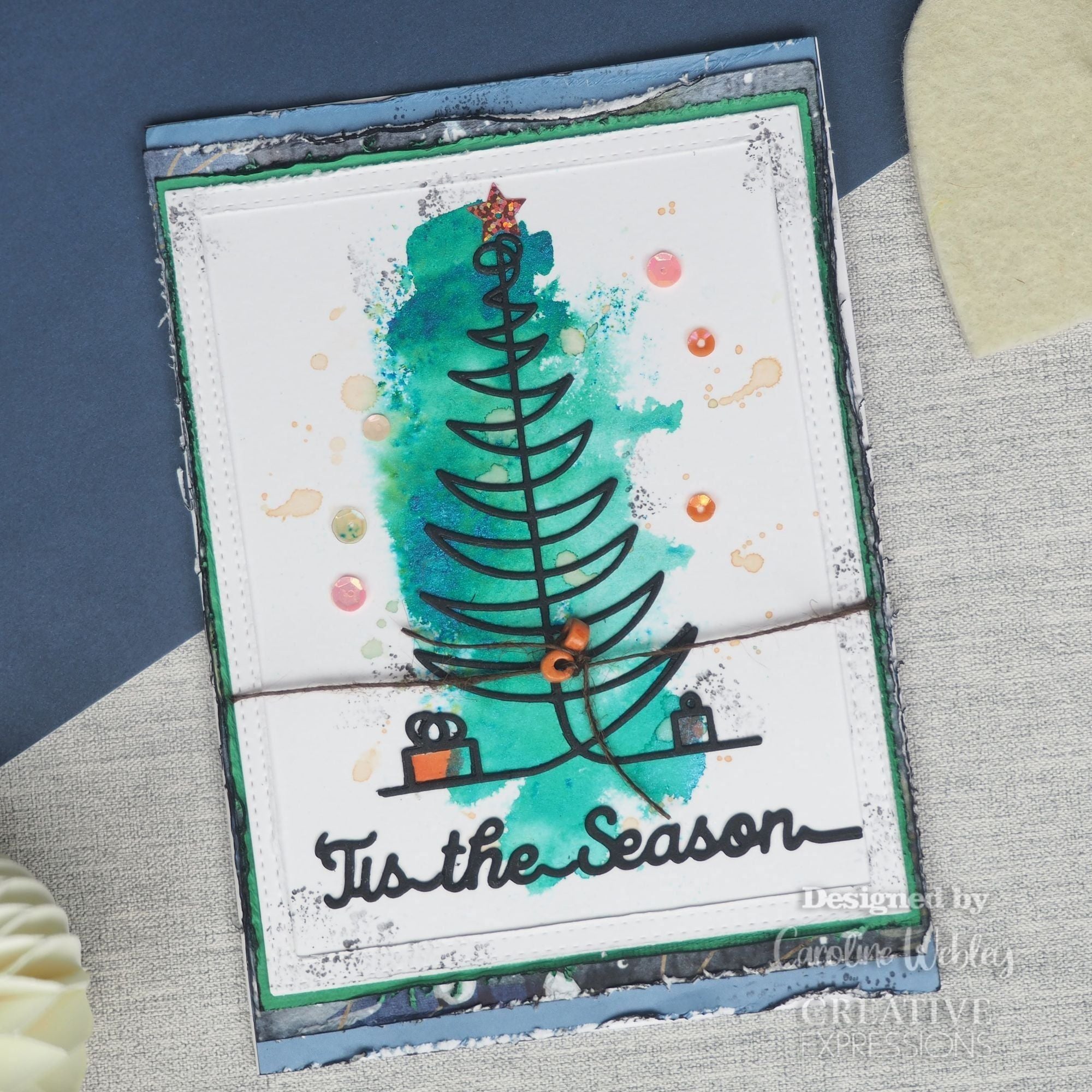 Creative Expressions One-liner Collection Under The Tree Craft Die