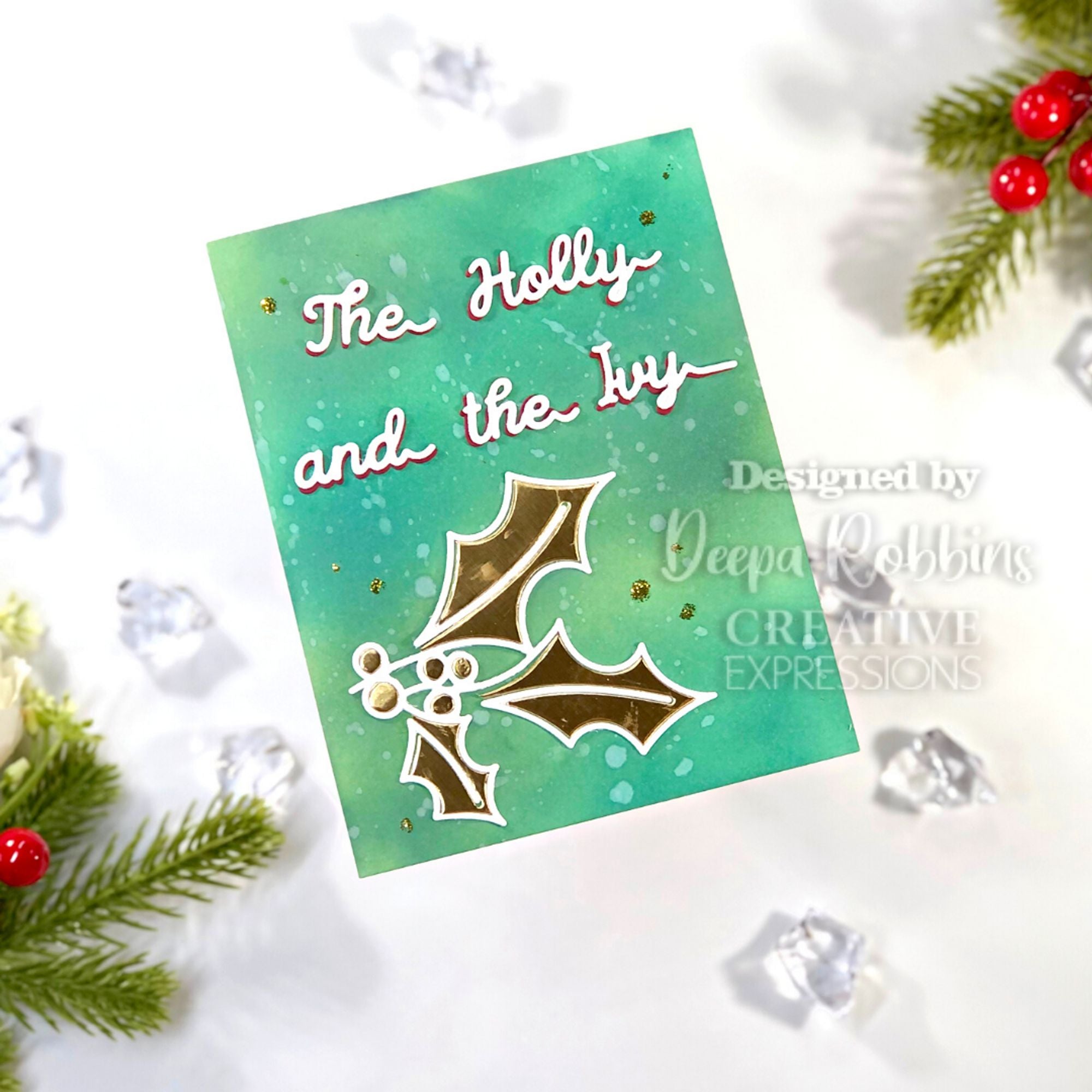 Creative Expressions One-liner Collection The Holly And The Ivy Craft Die