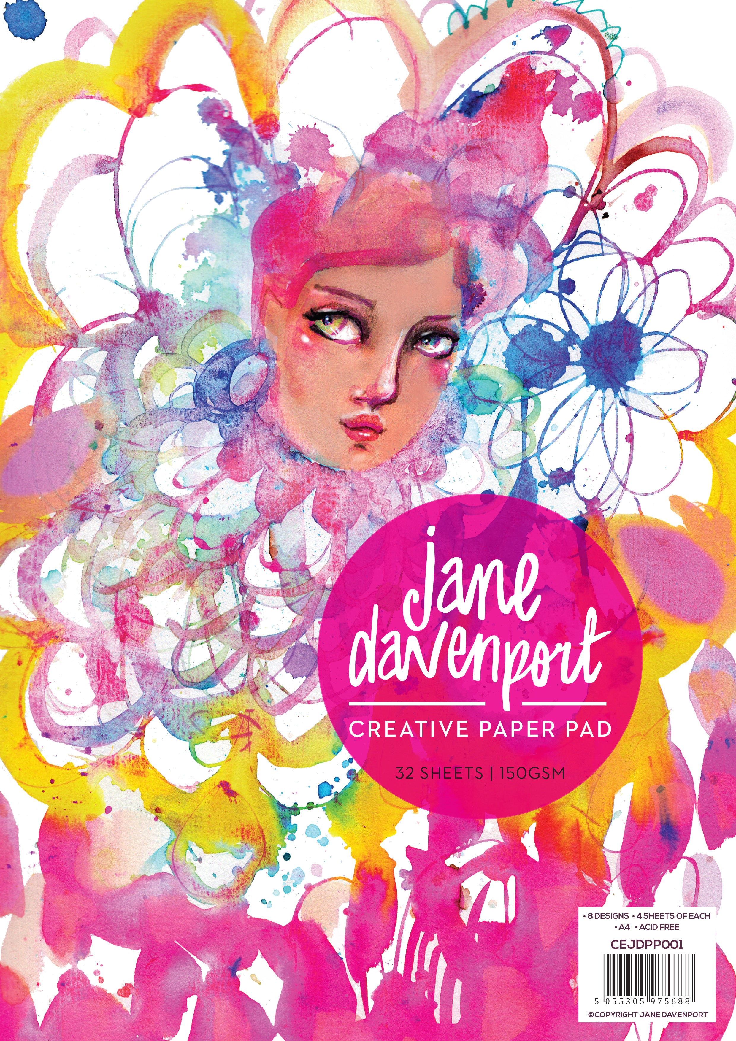 Creative Expressions Jane Davenport Creative Paper Pad