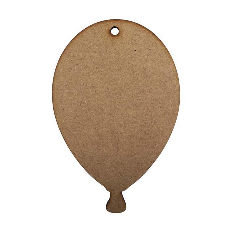 Creative Expressions MDF Balloon Pennants 6pk
