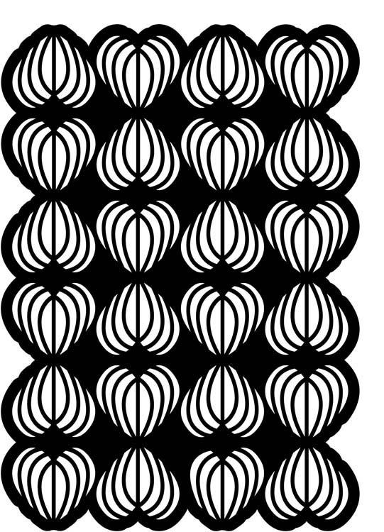 Creative Expressions Hearts Delight A5 Stencil