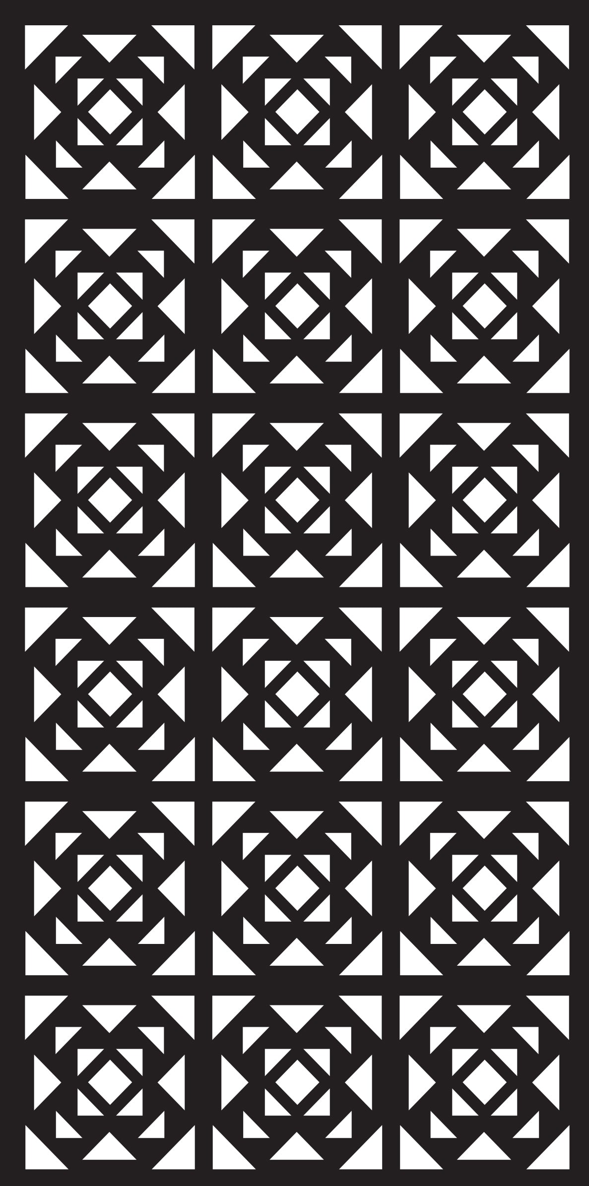 Creative Expressions Kaleidoscope DL Stencil 4 in x 8 in (10.0 x 20.3 cm)