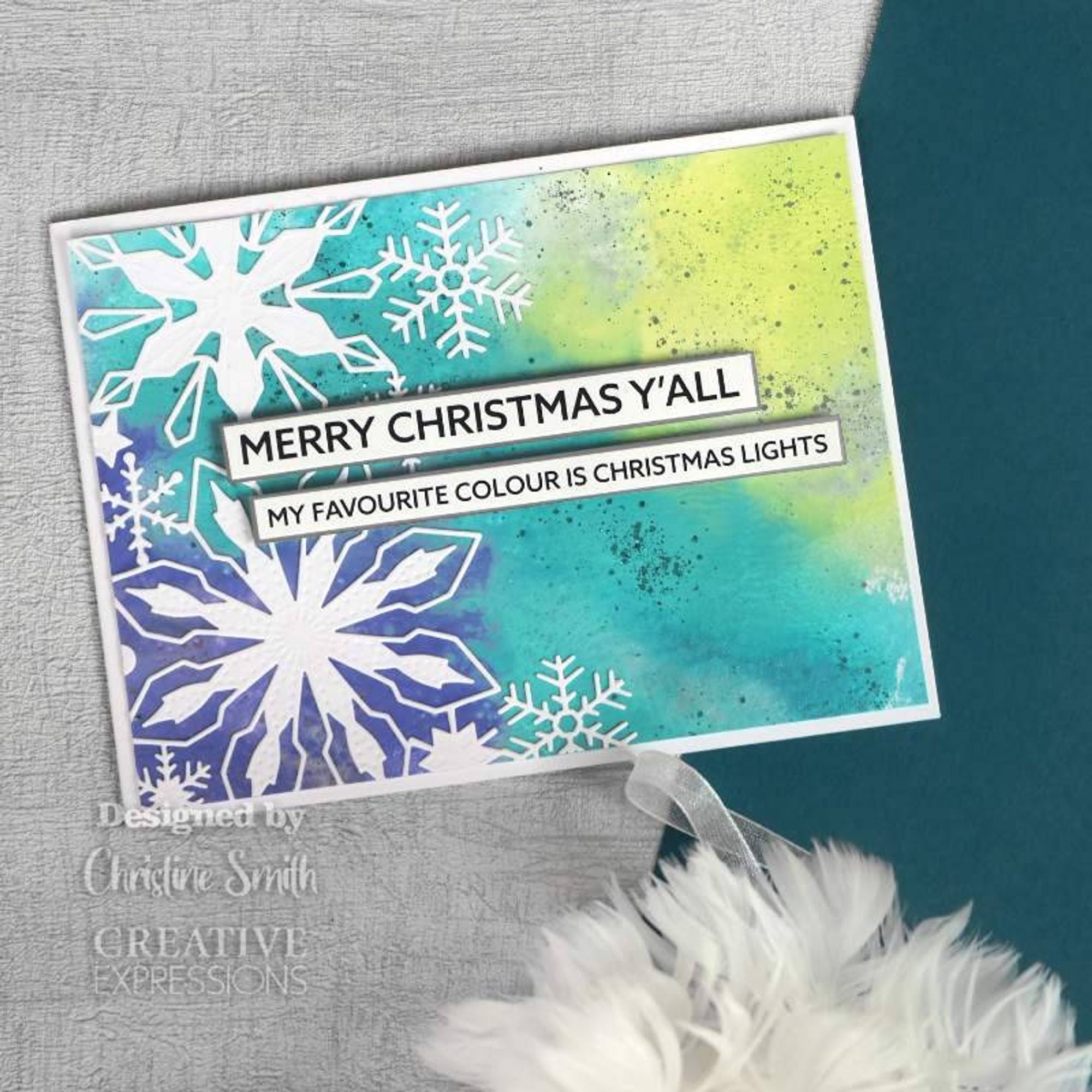Creative Expressions Wordies Sentiment Sheets - Winter Wishes Pk 4 6 in x 8 in