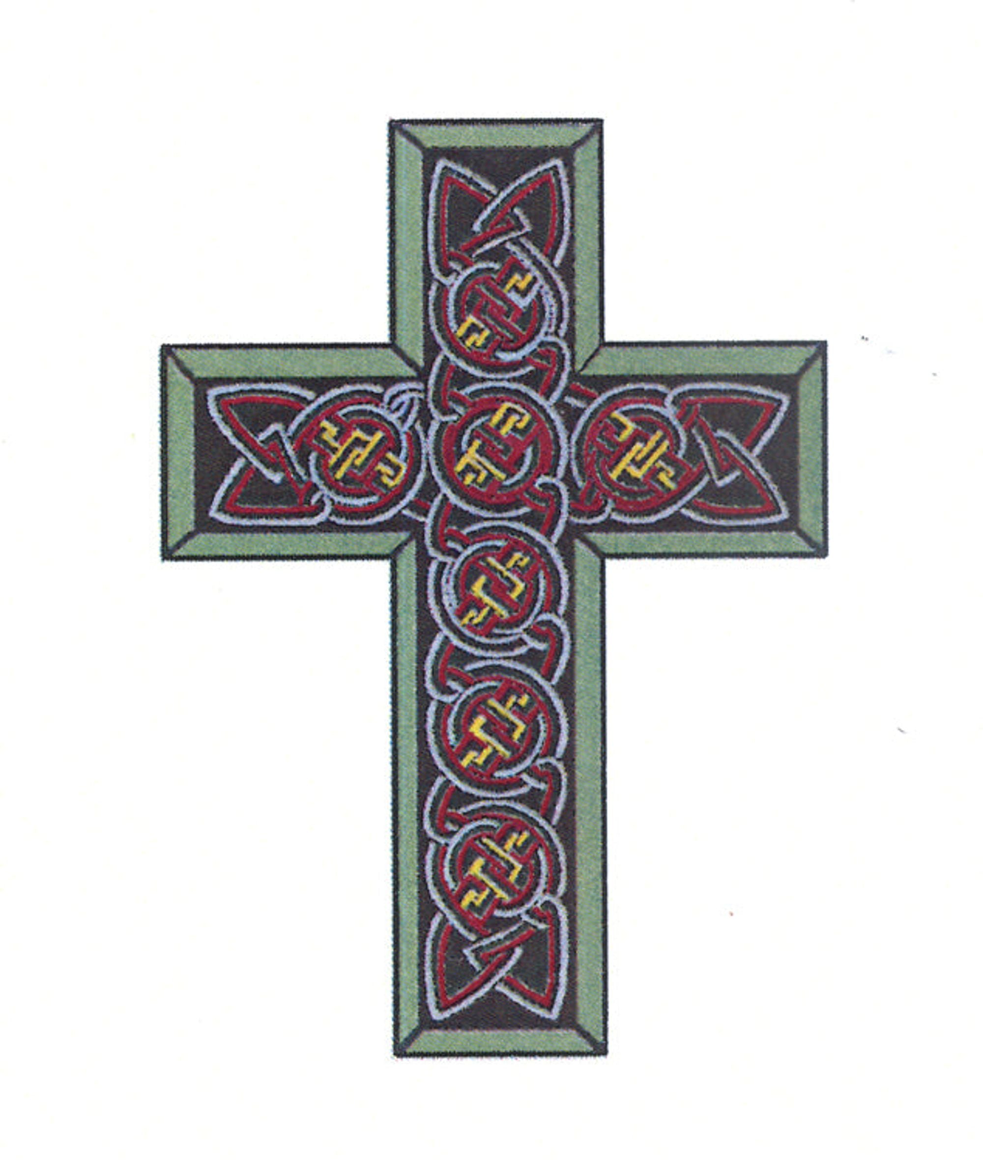 Frog's Whiskers Ink Stamp - Celtic Cross