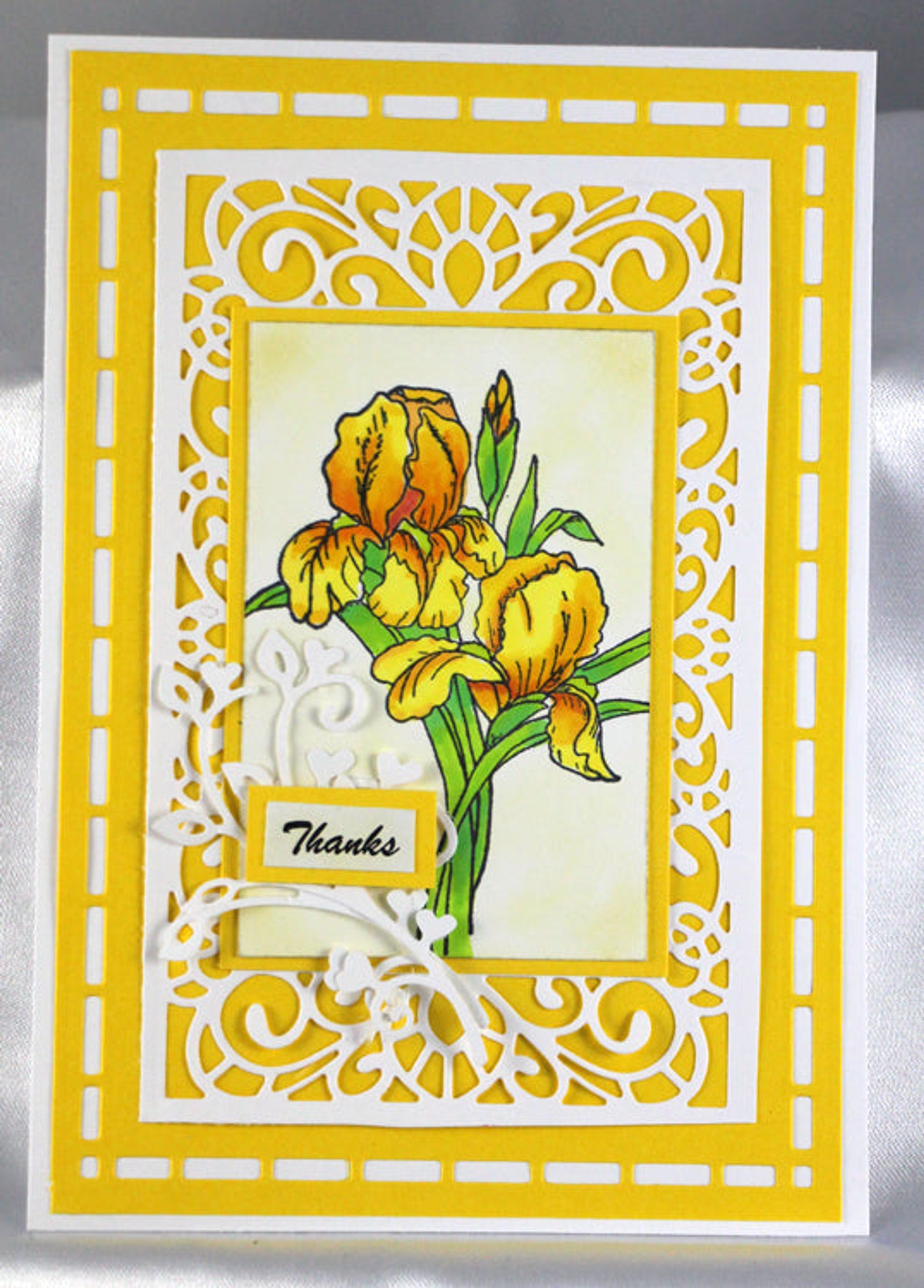 Frog's Whiskers Stamps - Iris