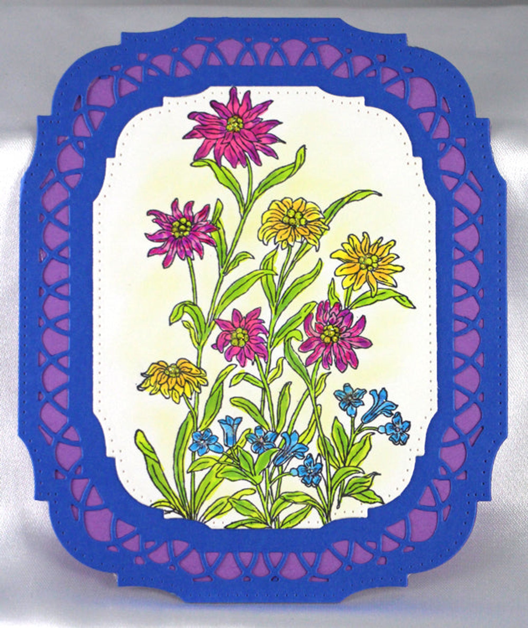 Frog's Whiskers Stamps - Summer Flowers