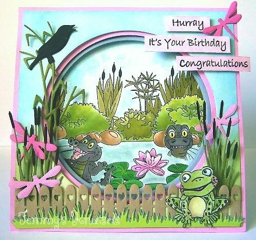 Snellen Crafts Clear Stamp Crocodile