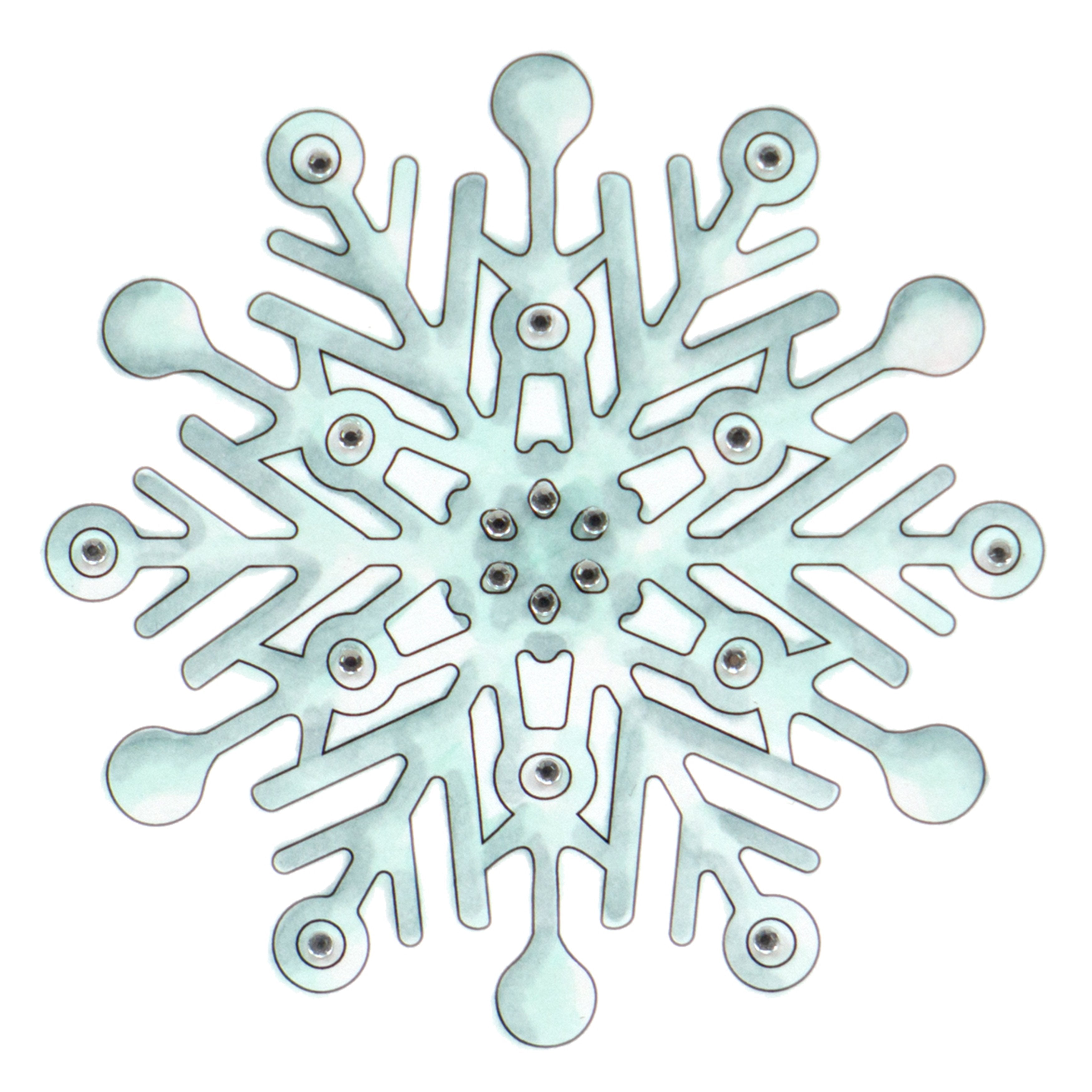Snowflake Outline Stamp (1pc)