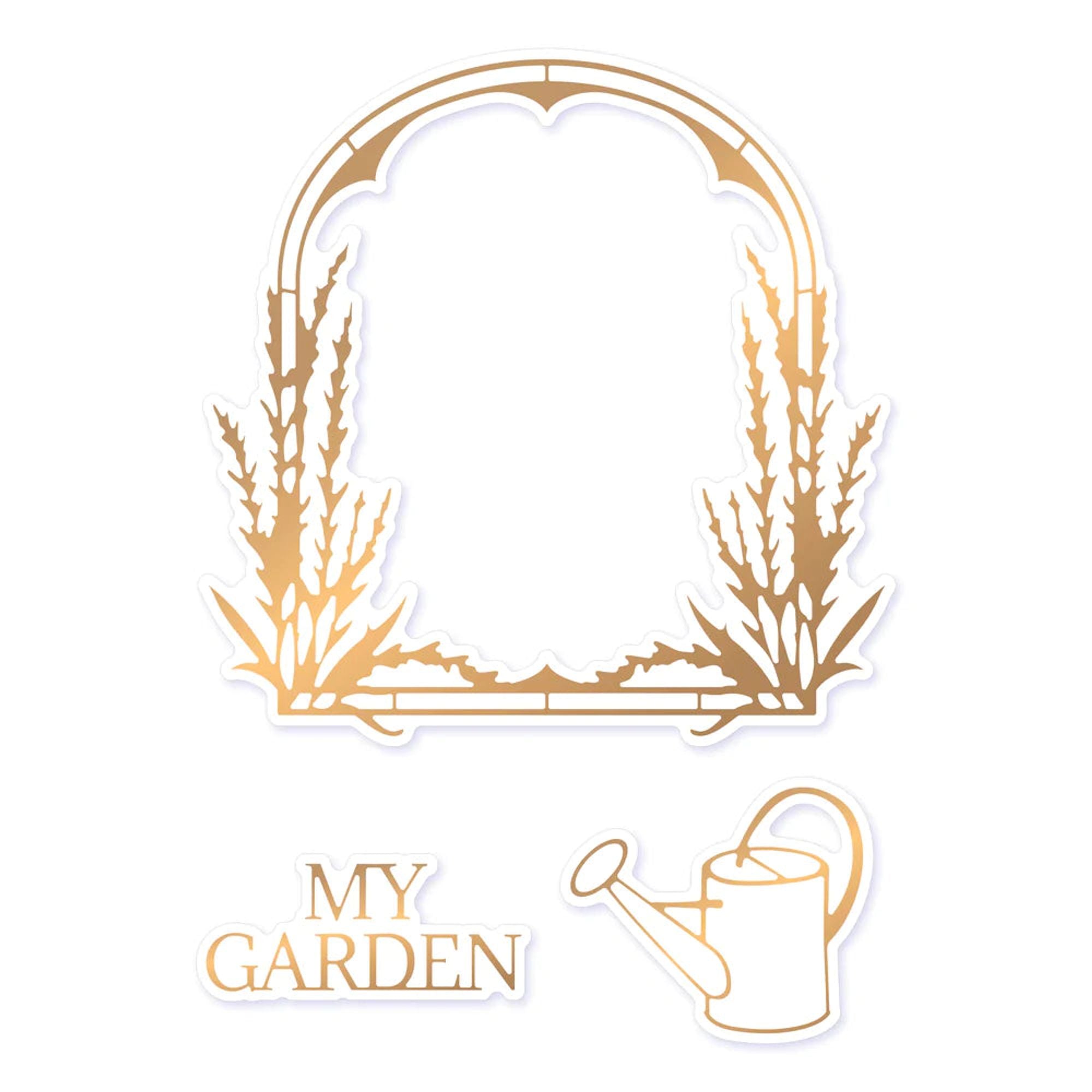 Couture Creations - Lavender Love Cut & Create Die - My Garden Frame (3pc)
