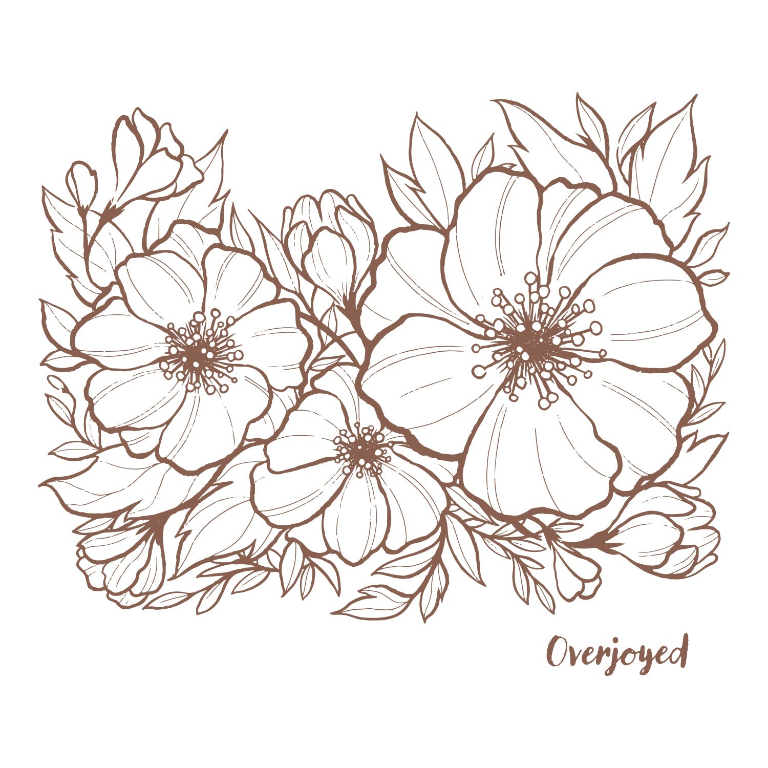 Petunia Background Acrylic Photopolymer Stamp Set (2pc)