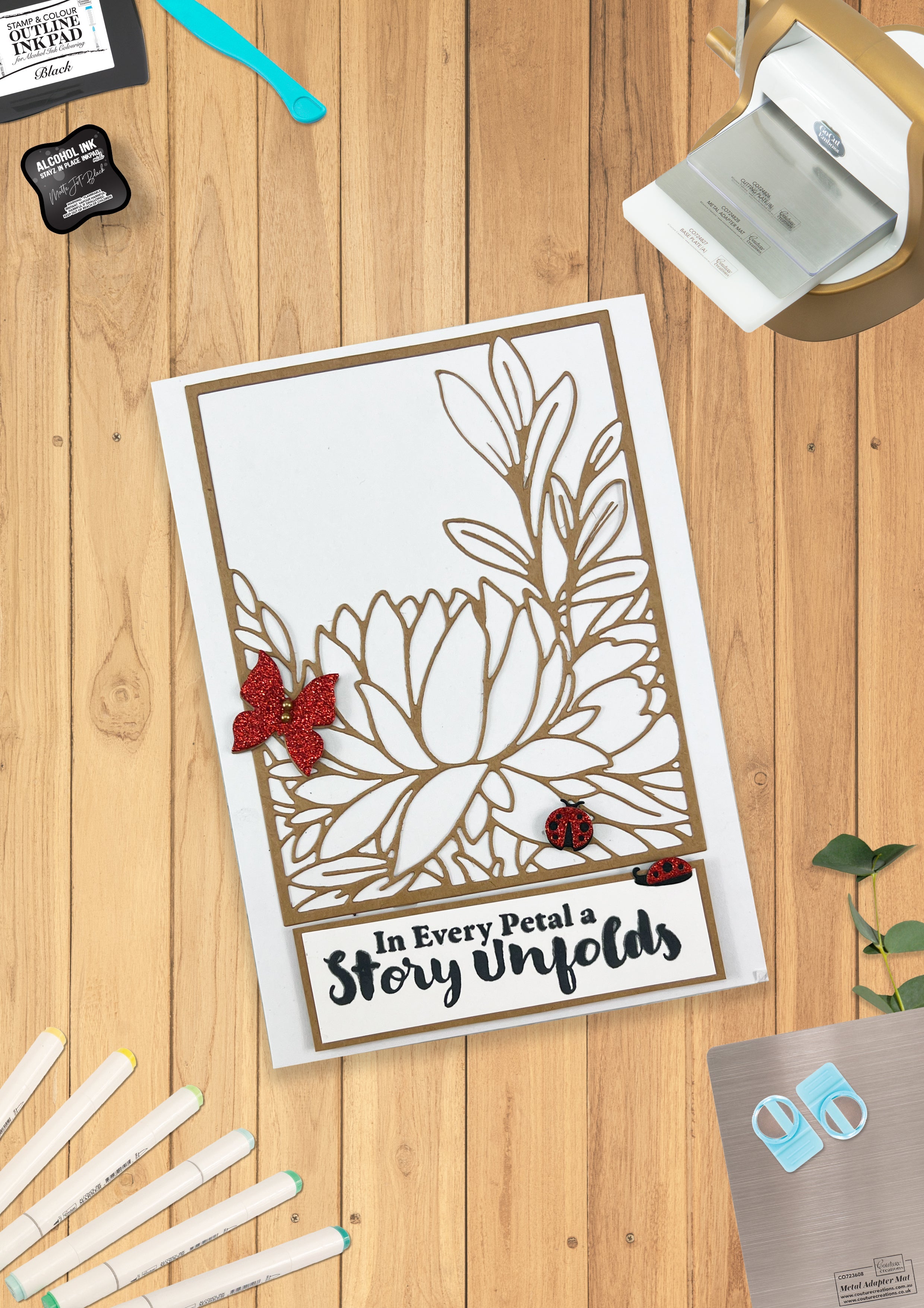 Forest Bloom Cutting Die Set (9pc)