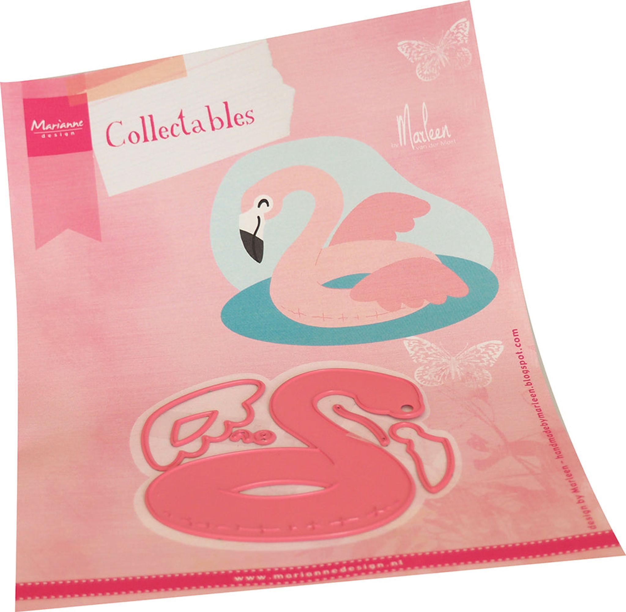 Marianne Design Collectables Die - Flamingo Float By Marleen