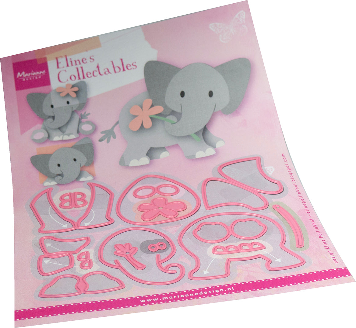 Marianne Design Collectables Die - Eline's Baby Elephant