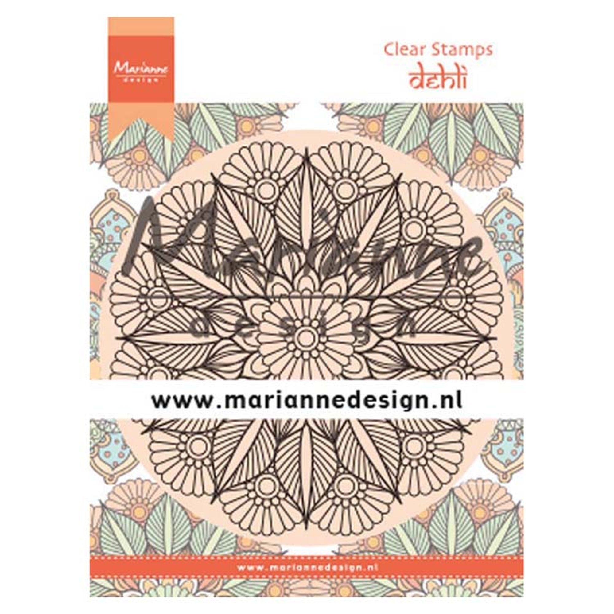 Marianne Design Clear Stamps Mandala Delhi
