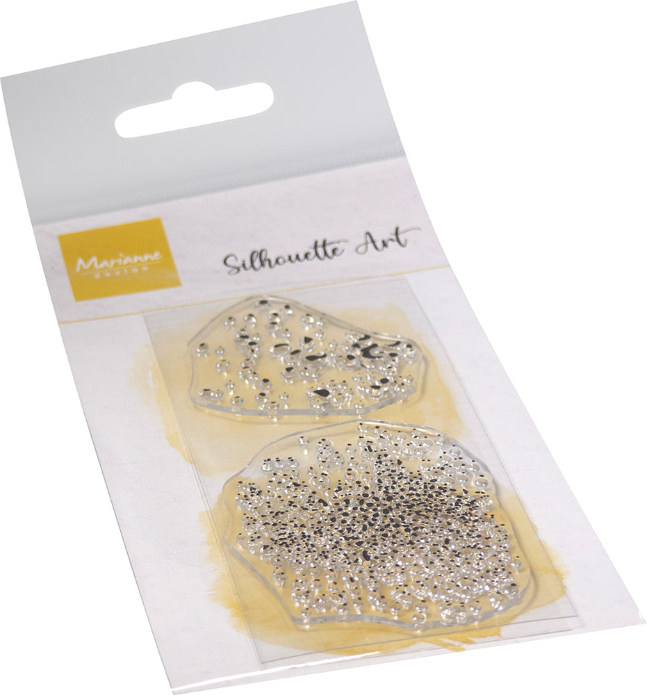 Marianne Design Clear Stamp - Silhouette Art Splatter