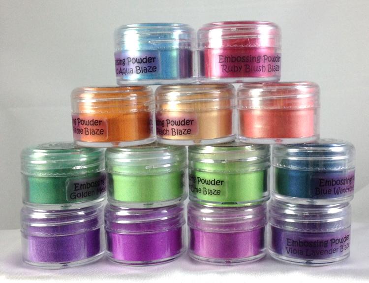 Cosmic Shimmer Blaze Embossing Powder