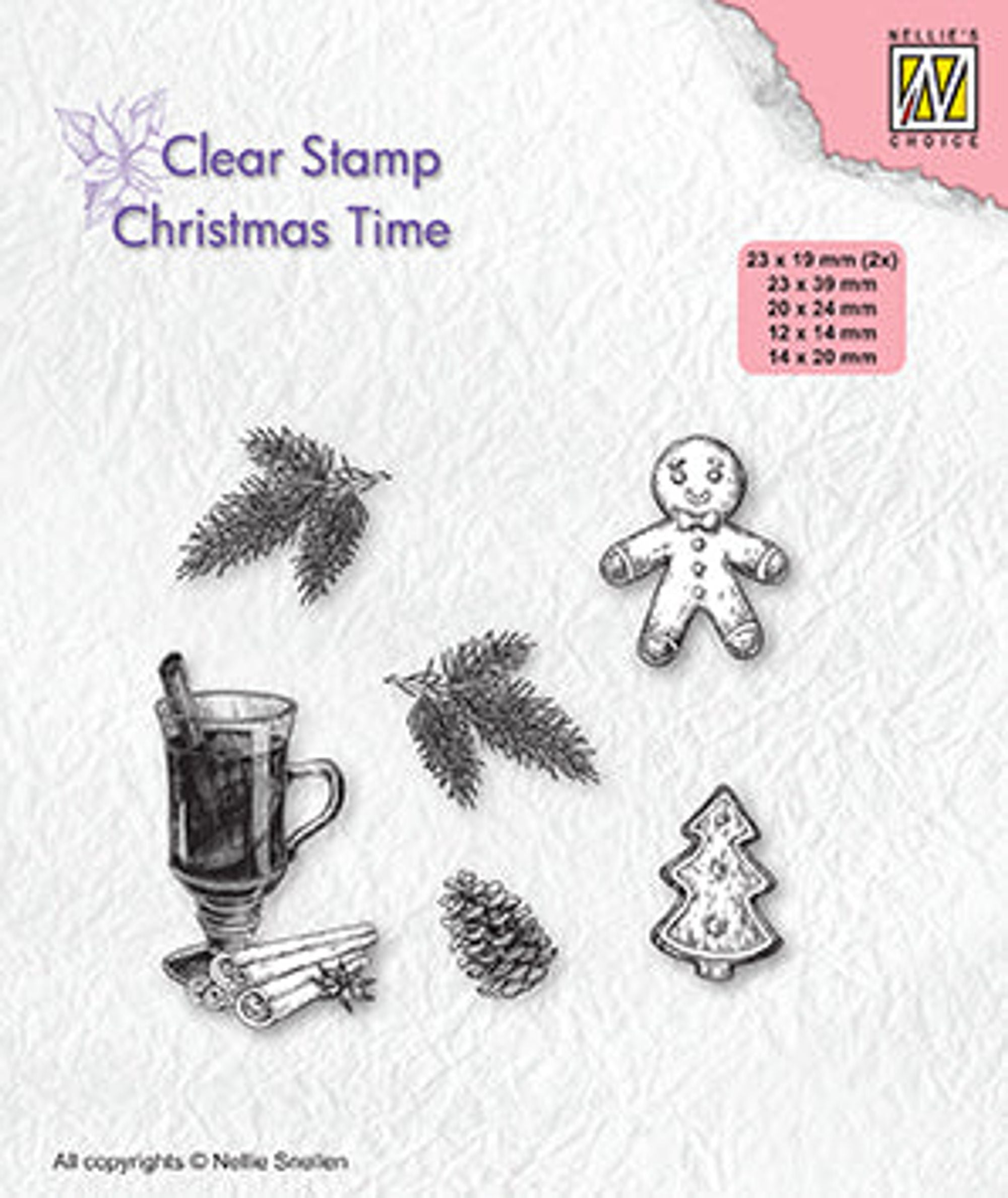 Christmas Time Clear Stamp Christmas Decorations
