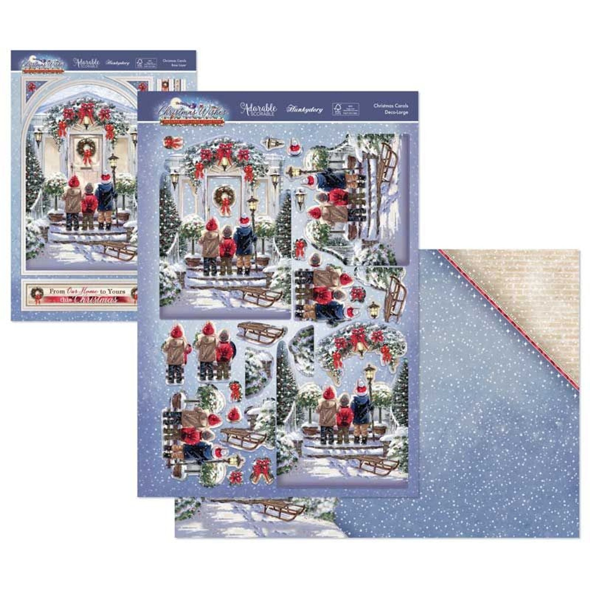 Christmas Wishes Deco-Large Set - Christmas Carols