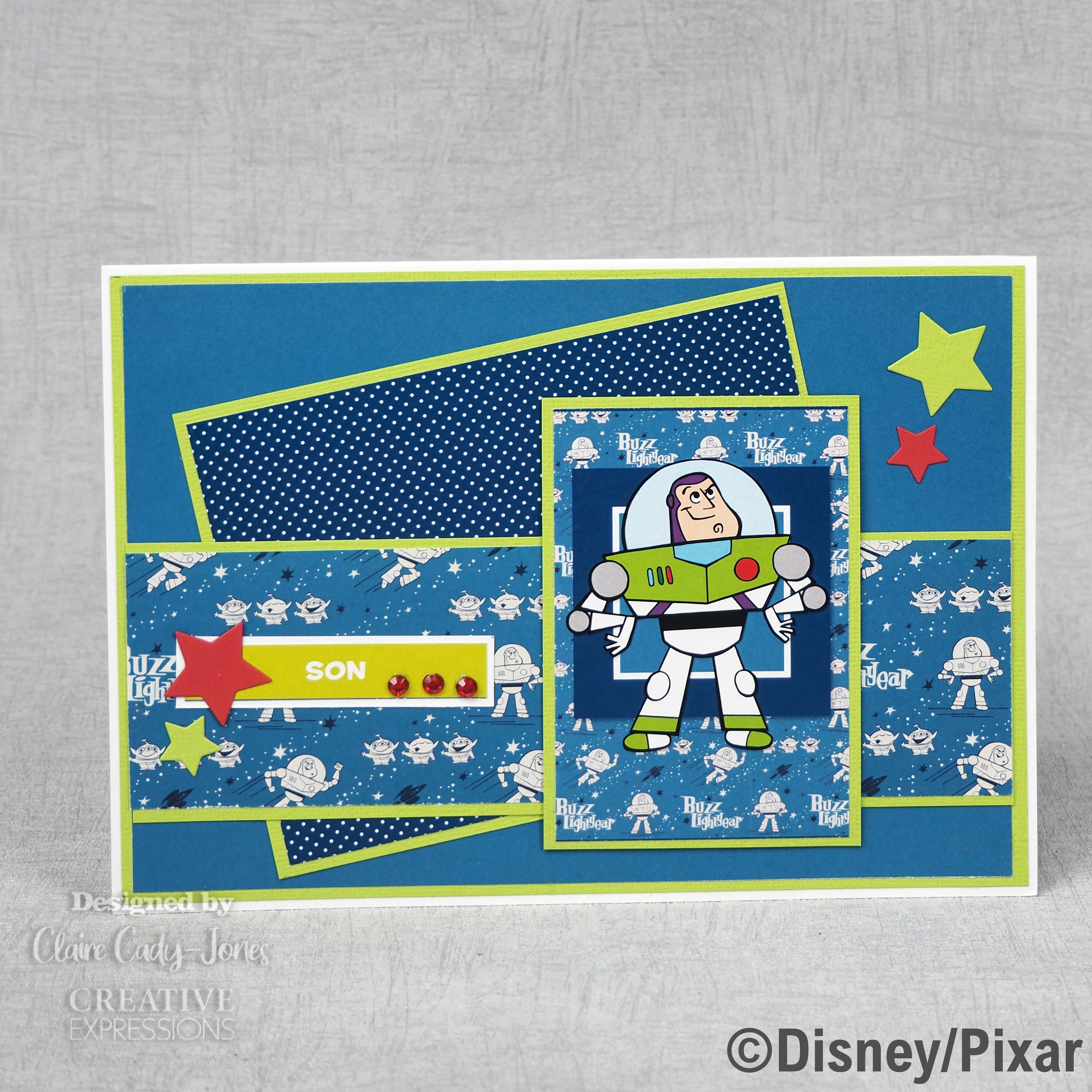 Disney Toy Story-Christmas Card Making Pad, 8x8