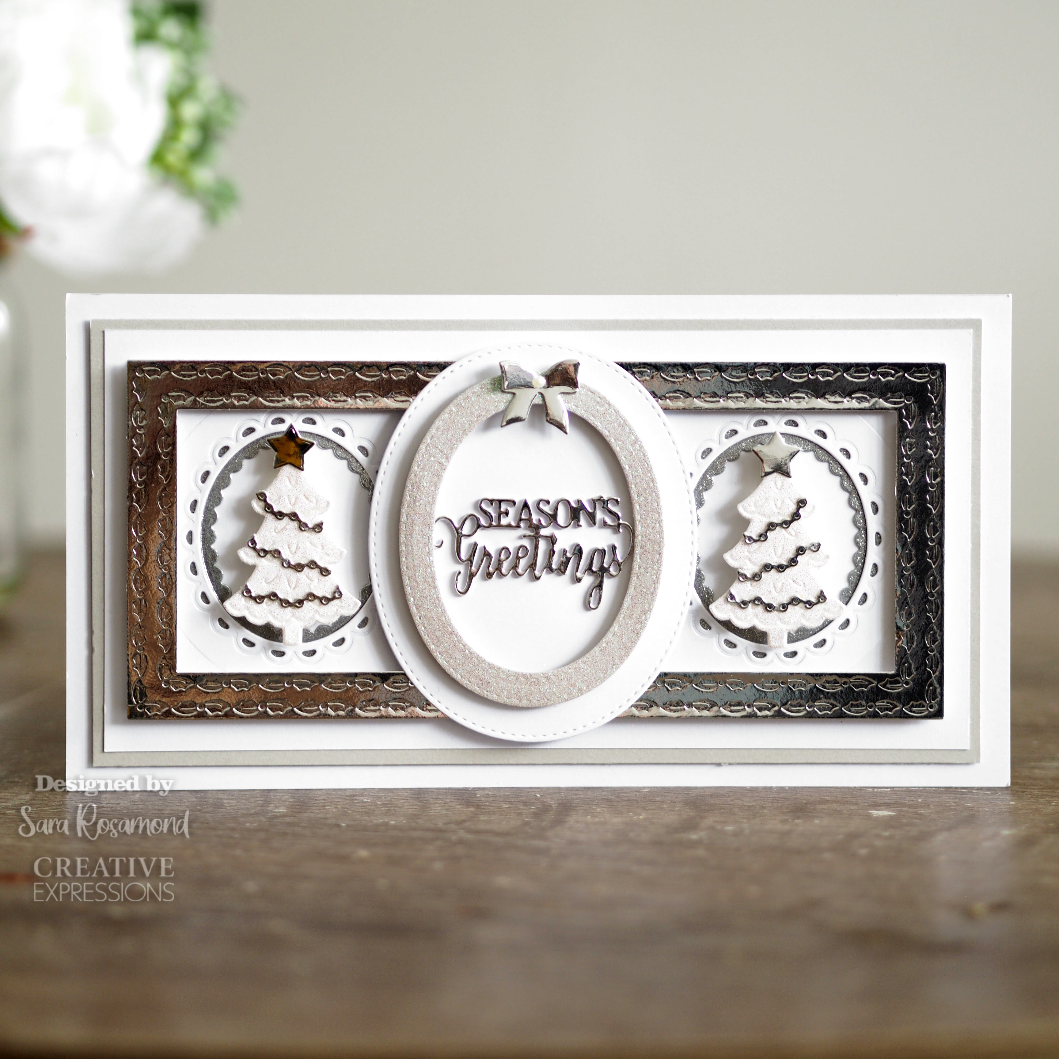Creative Expressions Sue Wilson Mini Expressions Seasons Greetings Craft Die