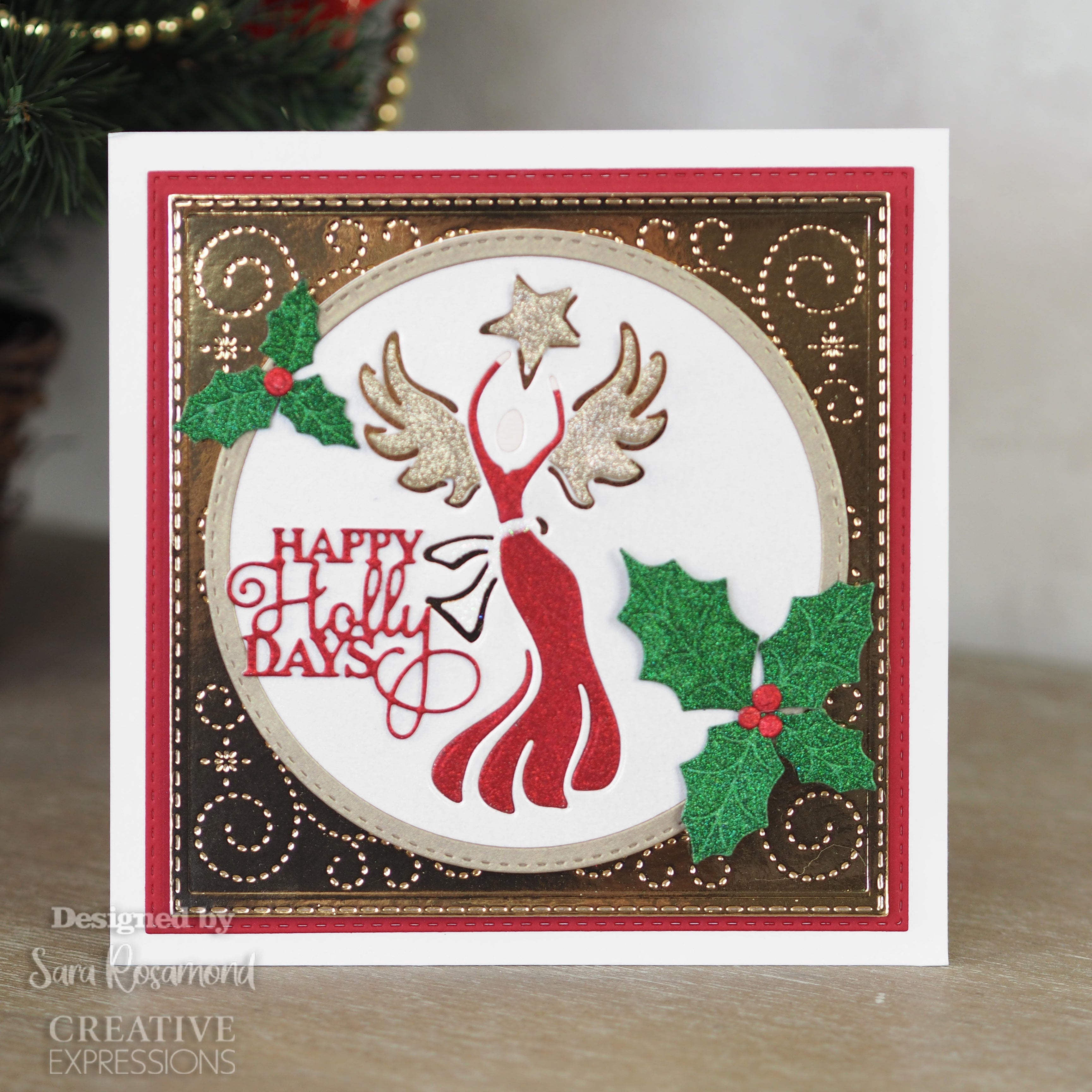 Creative Expressions Sue Wilson Mini Expressions Happy Holly Days