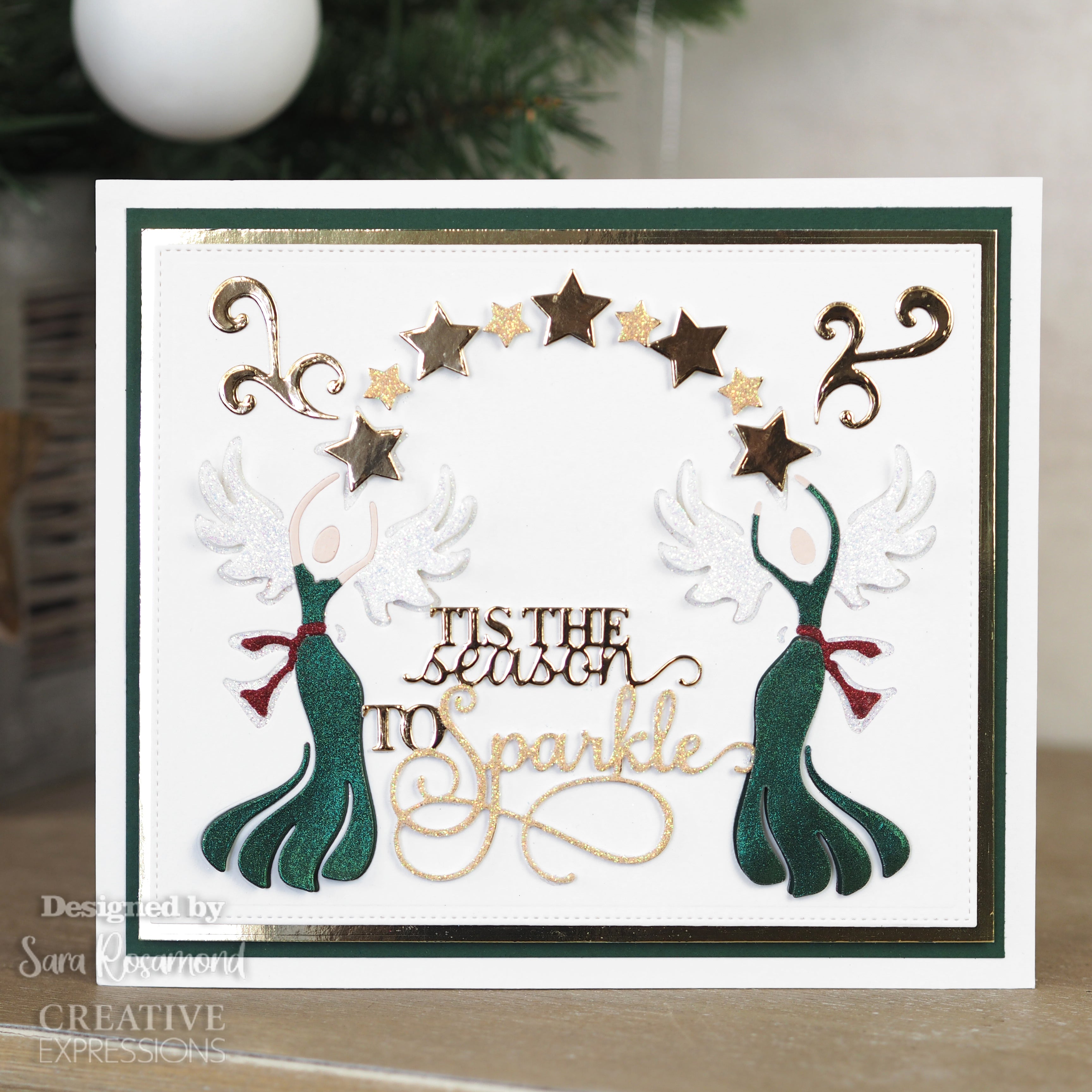 Creative Expressions Sue Wilson Mini Expressions Tis The Season To Sparkle Craft Die