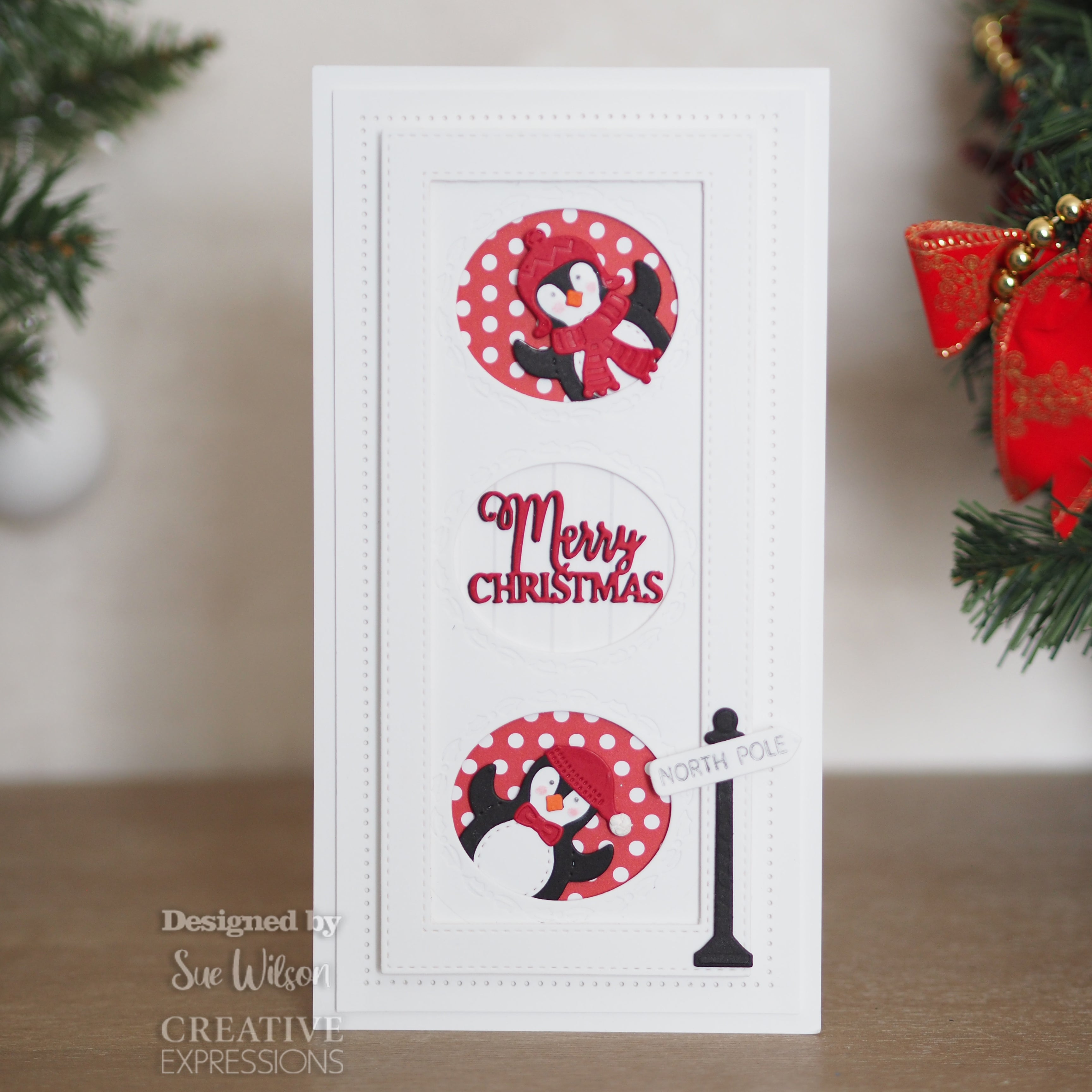 Creative Expressions Sue Wilson Mini Expressions Merry Christmas Craft Die