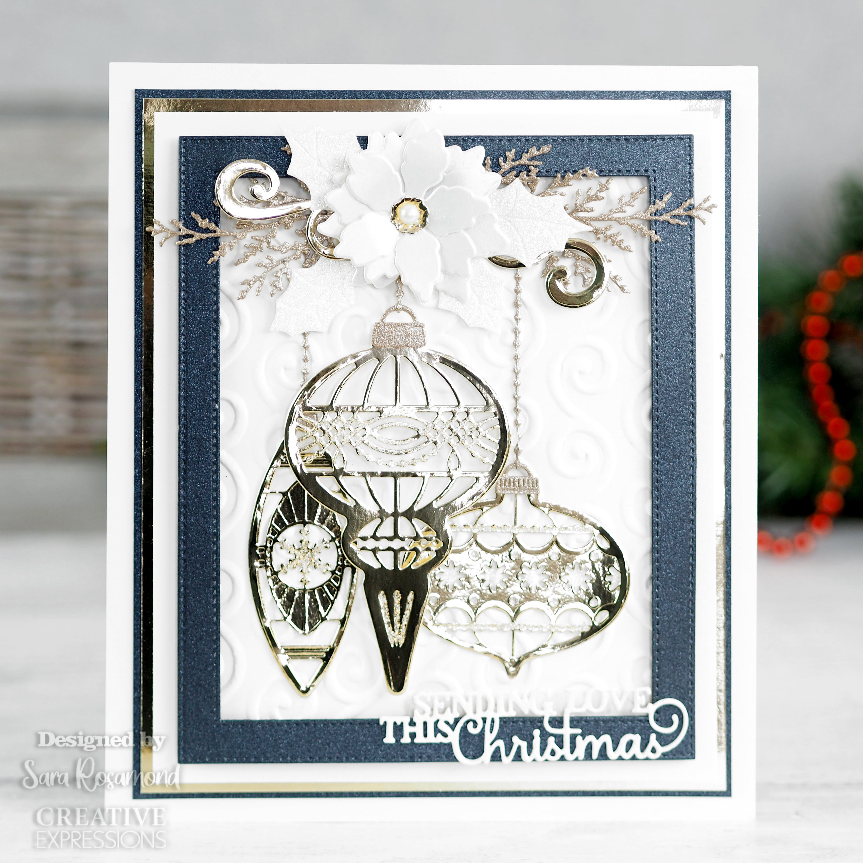 Creative Expressions Sue Wilson Snowflake Baubles