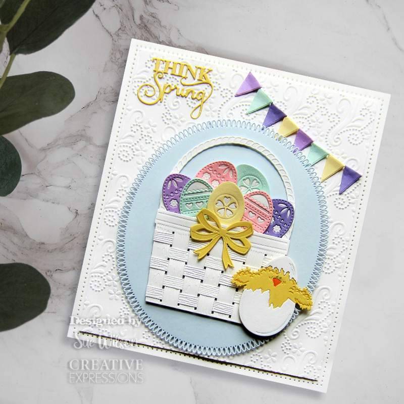 Creative Expressions Sue Wilson Mini Expressions Think Spring Craft Die