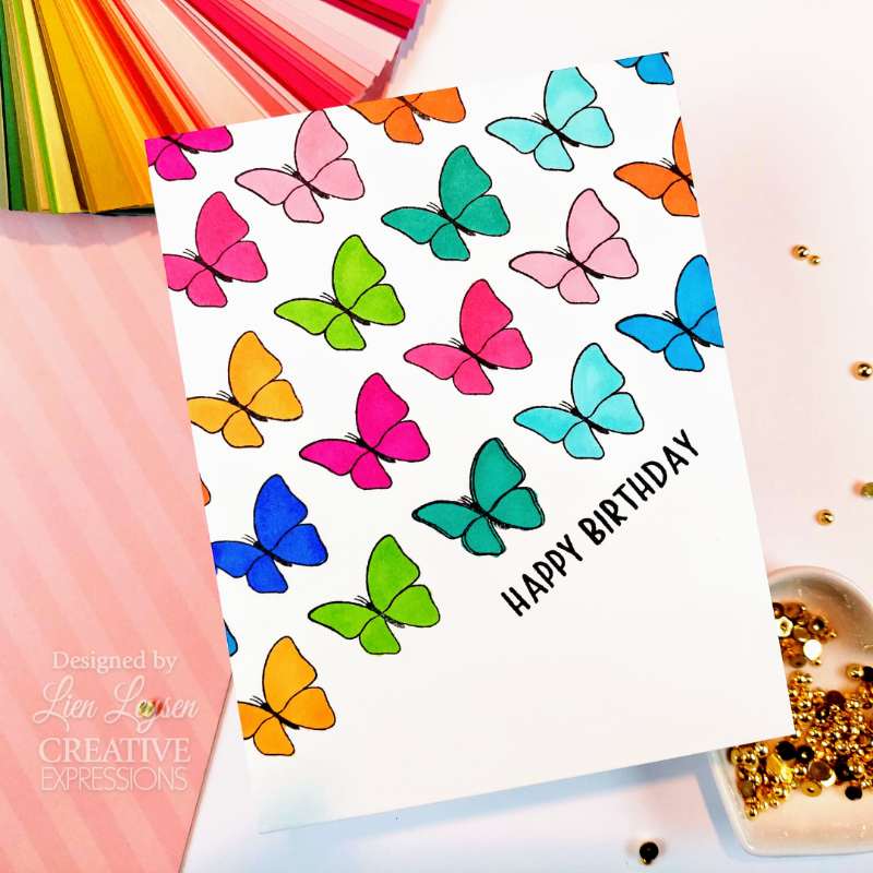 Creative Expressions Jane's Doodles Tulip & Crocus 4 in x 6 in Clear Stamp Set