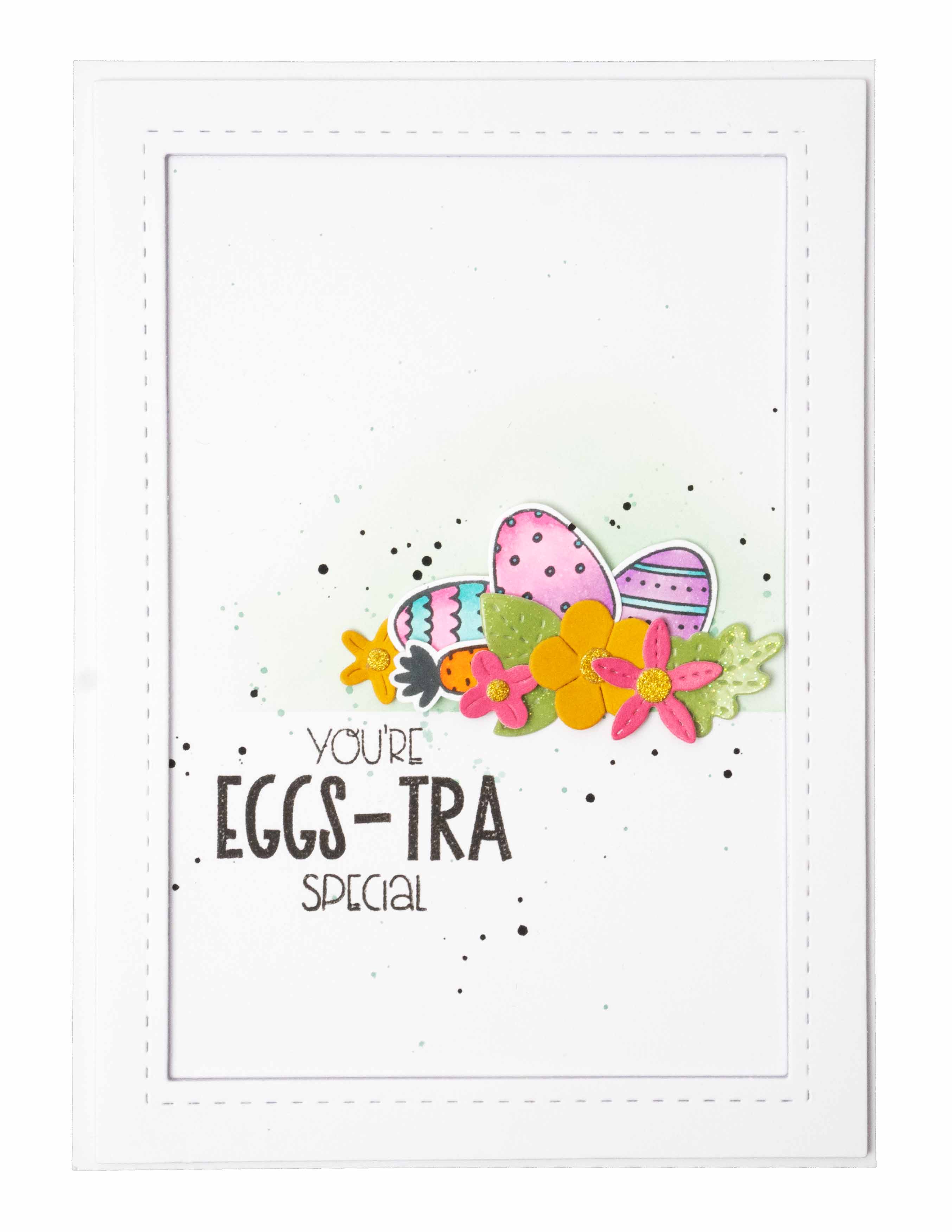 CCL Clear Stamp So Egg-cited Friendz 141x96x3mm 17 PC nr.416