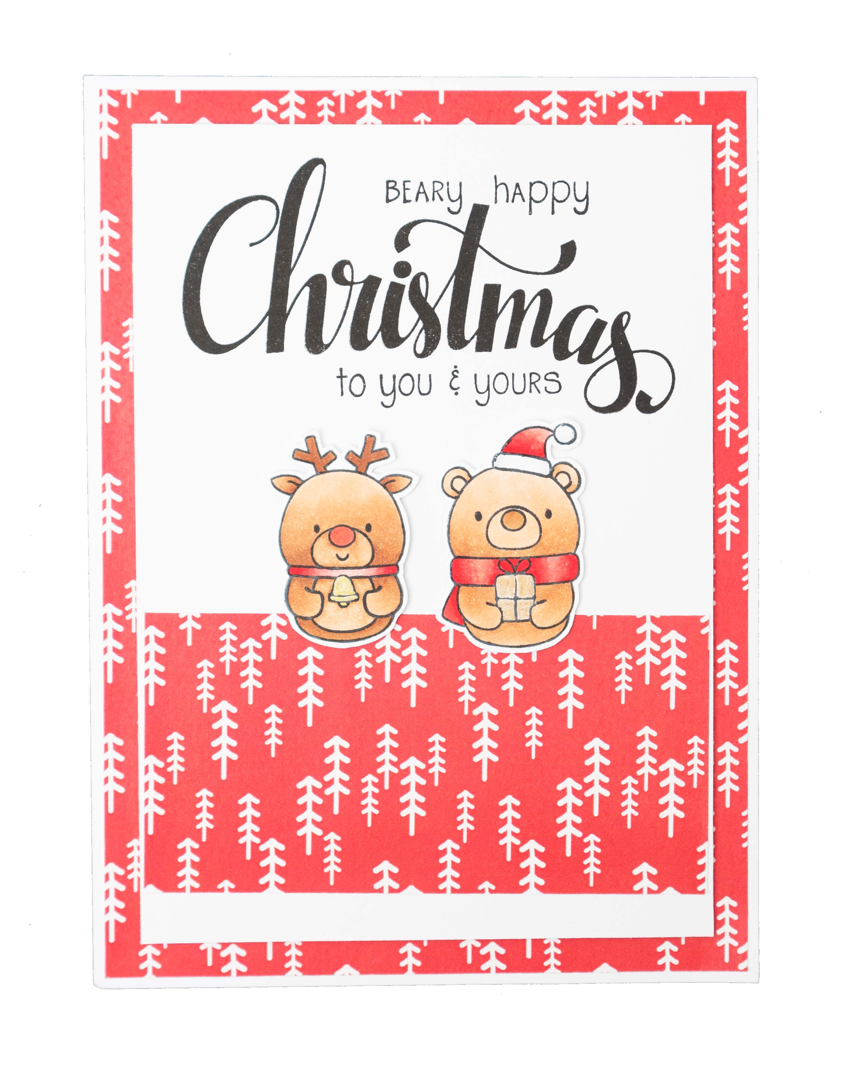 CCL Clear Stamp Christmas Combo Friendz 105x148x4mm 17 PC nr.274