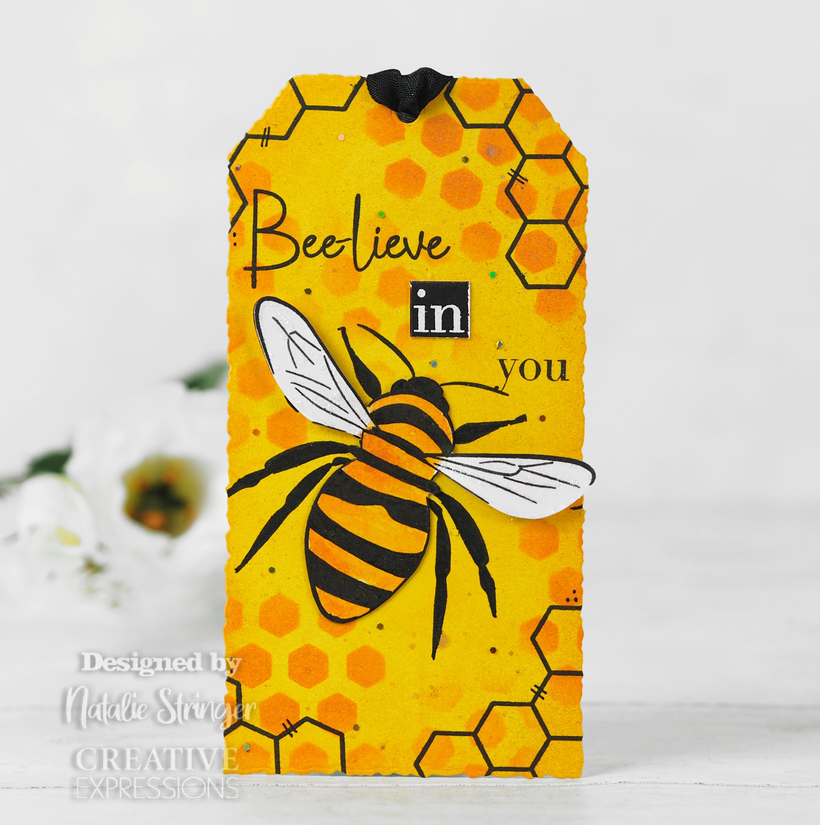 Creative Expressions Bonnita Moaby Queen Bee A5 Clear Stamp Set