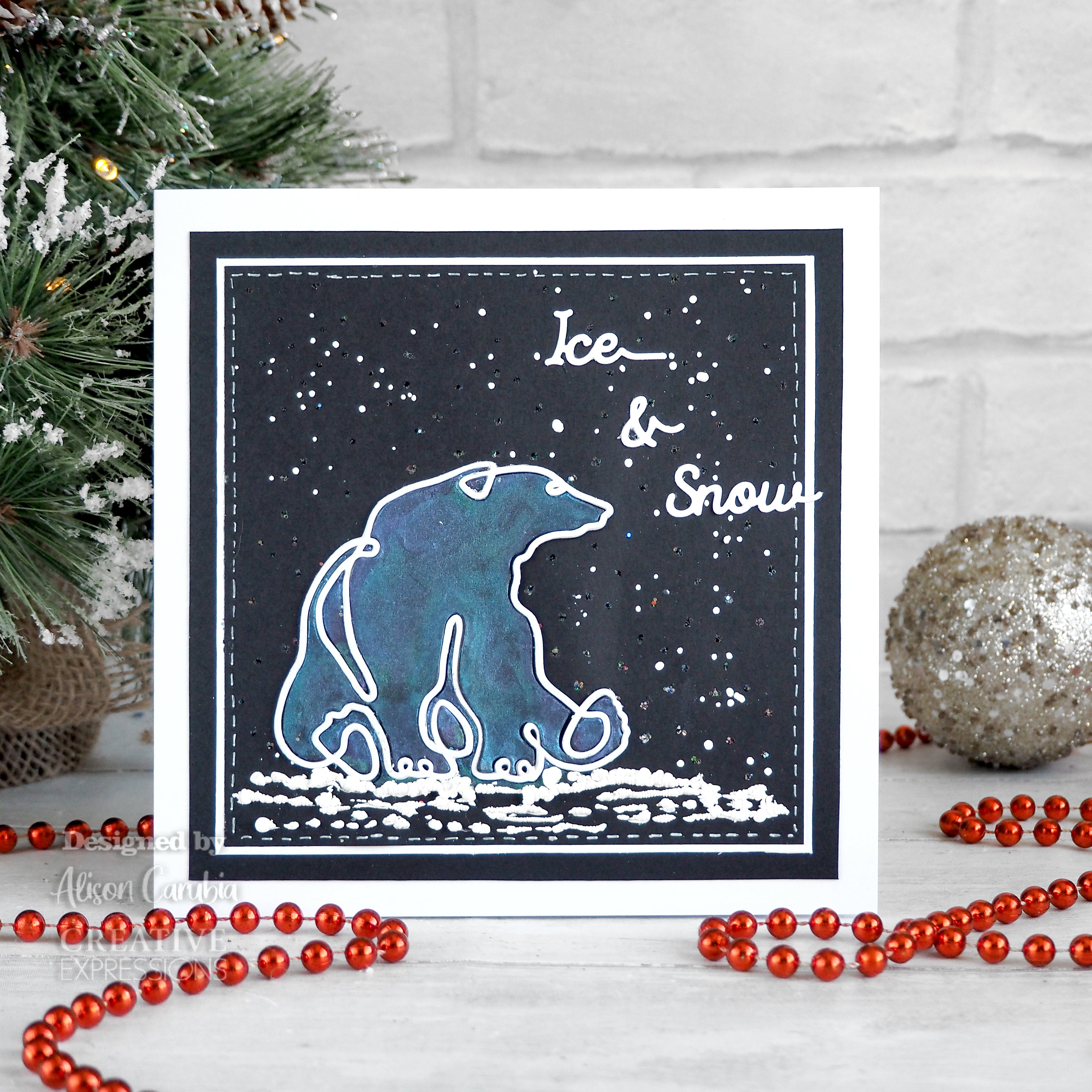 Creative Expressions One-liner Collection Snow & Ice Craft Die