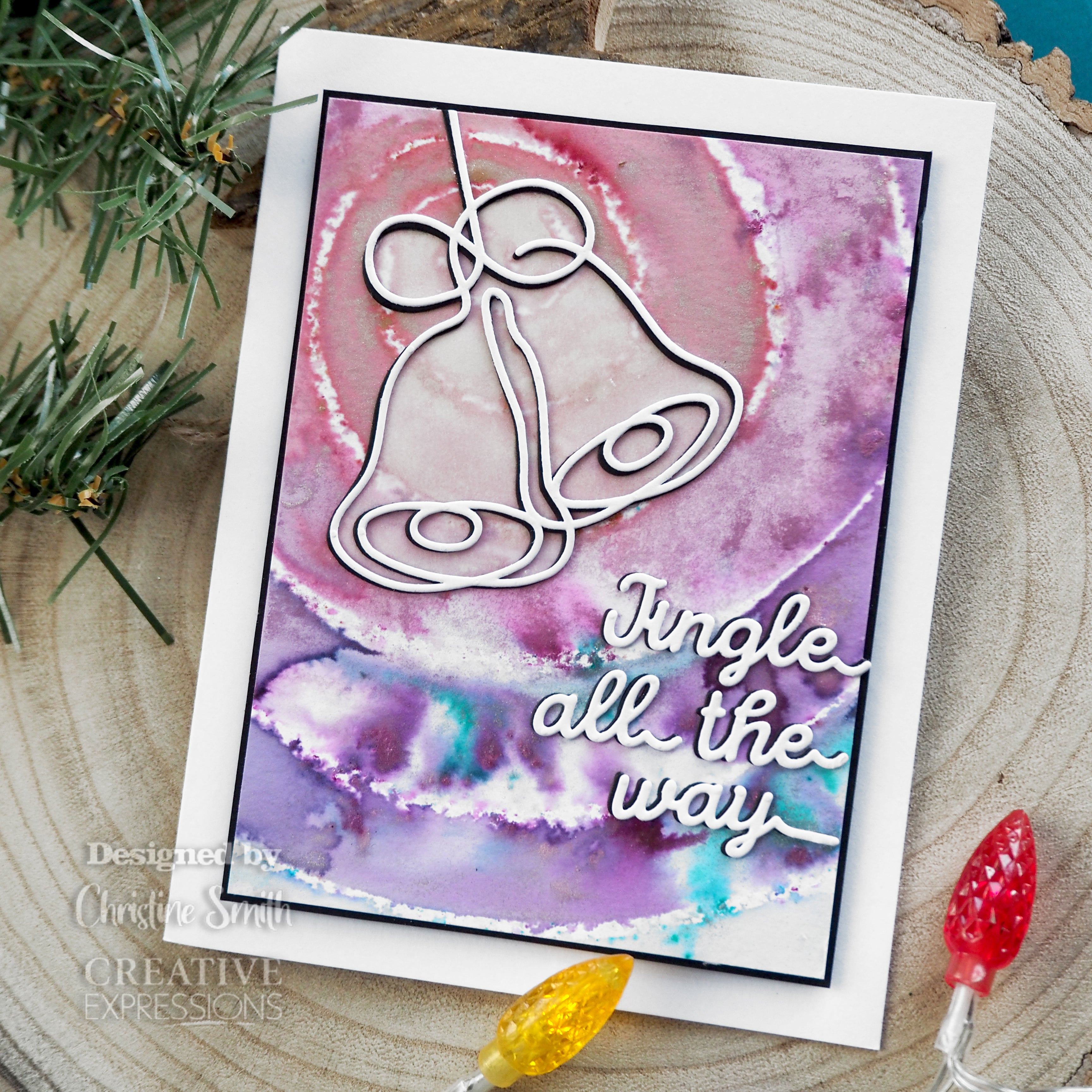 Creative Expressions One-liner Collection Jingle All The Way Craft Die