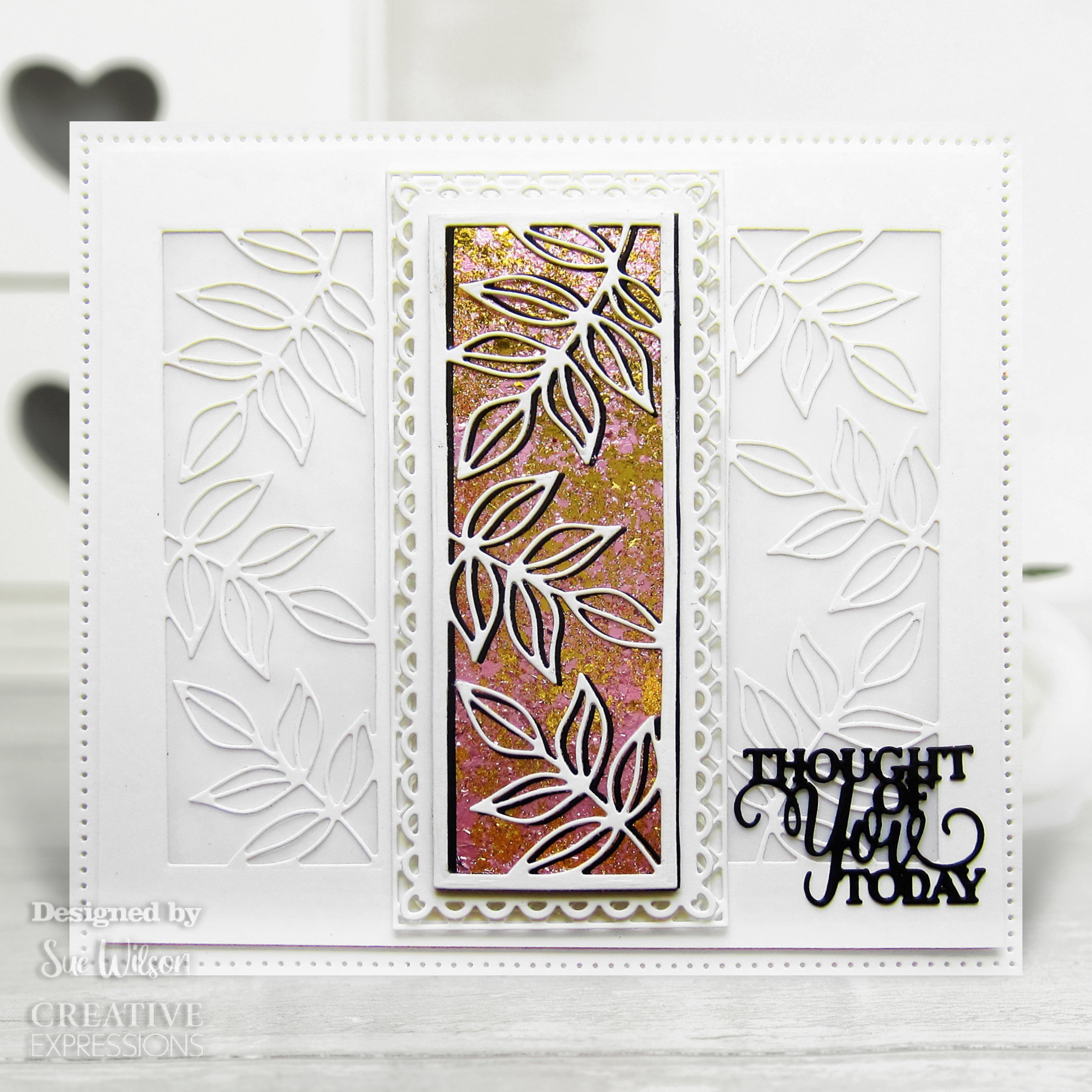 Creative Expressions Sue Wilson Floral Panels Collection Moonflower Craft Die