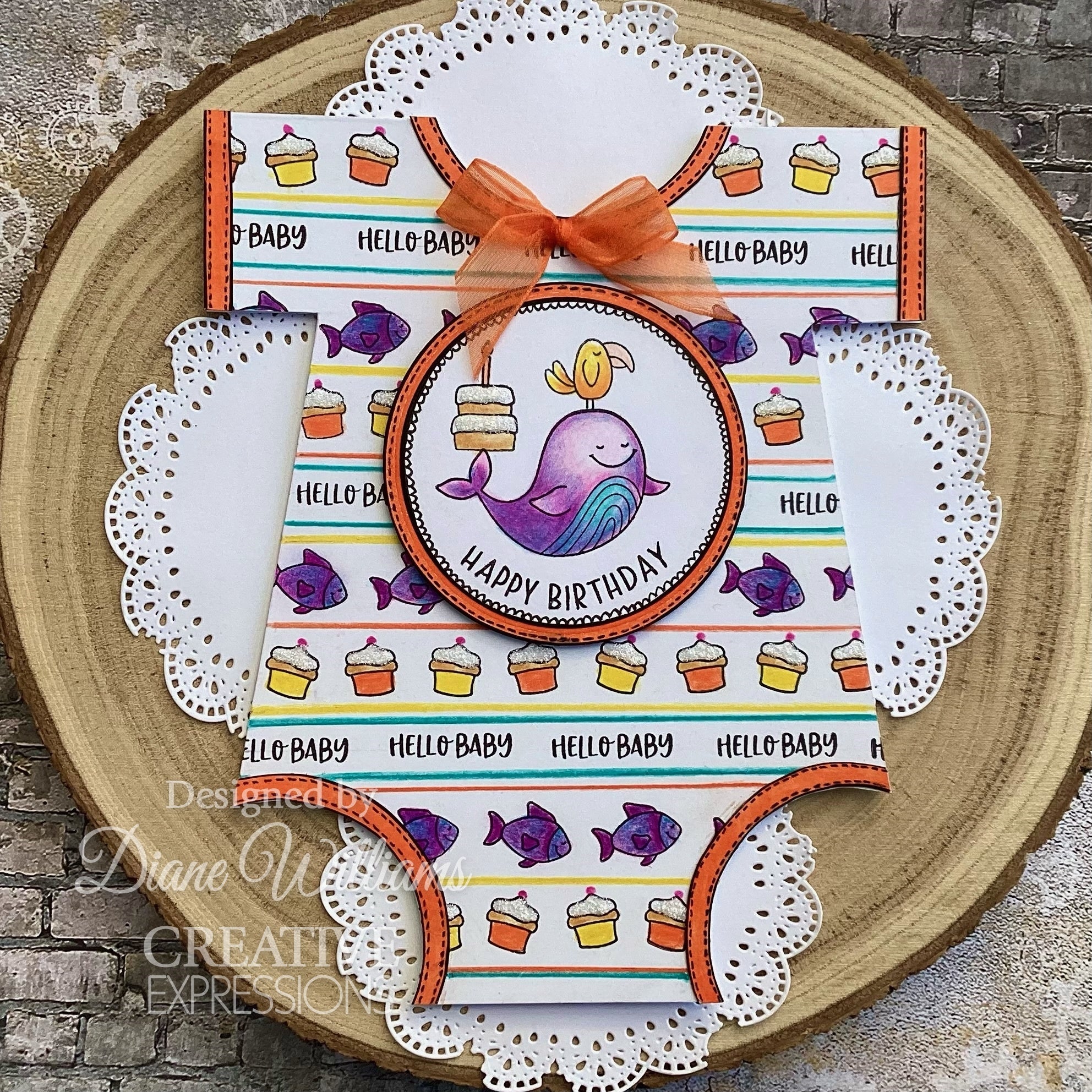 Creative Expressions Jane's Doodles Special Delivery 6 in x 8 in Clear Stamp Set