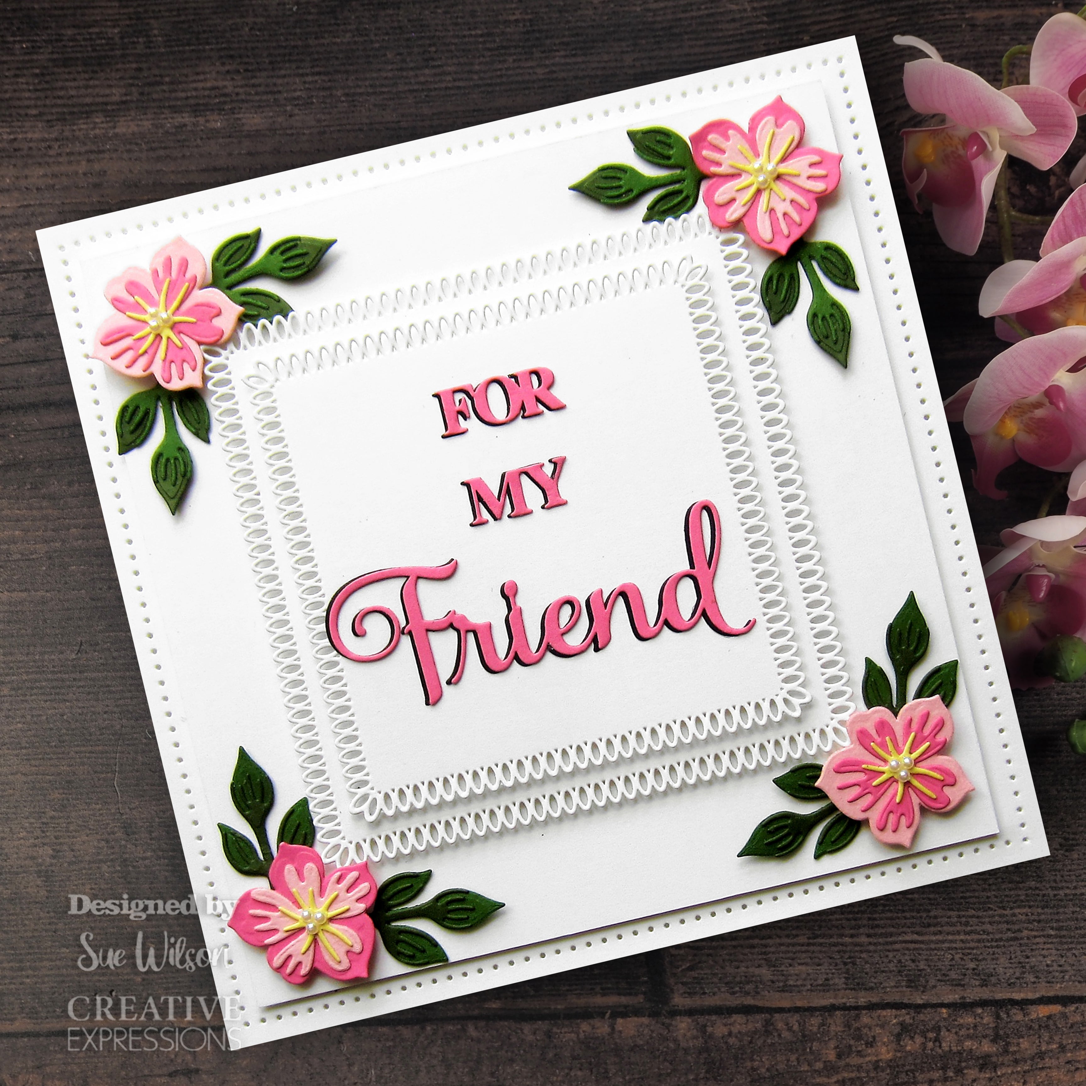 Creative Expressions Sue Wilson Layered Flowers Collection Apple Blossom Craft Die